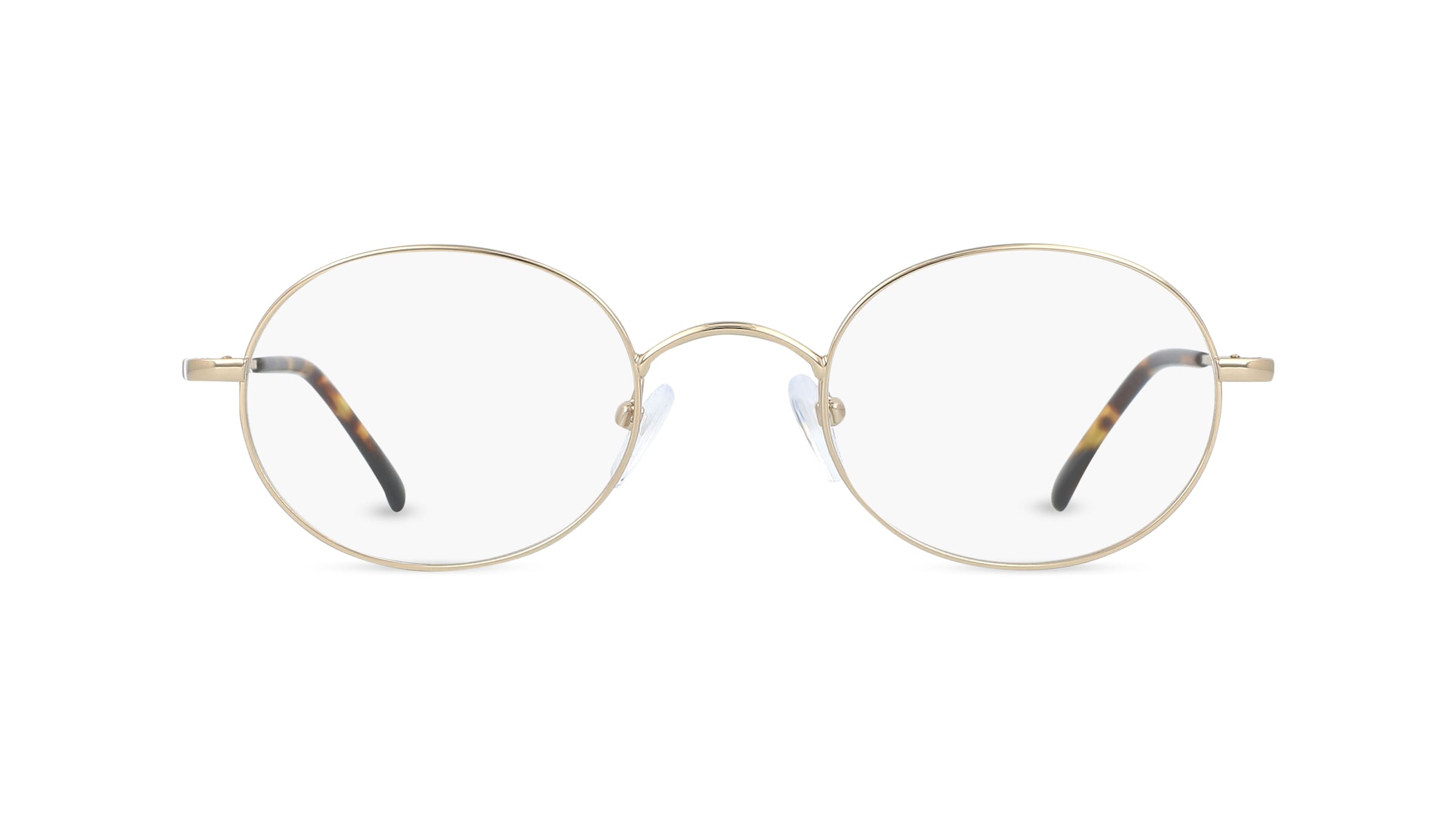 Fielmann BD 503 CL Unisex-Brille inkl. Gläser Vollrand Oval Edelstahl-Gestell 48mm/22mm/140mm, gold