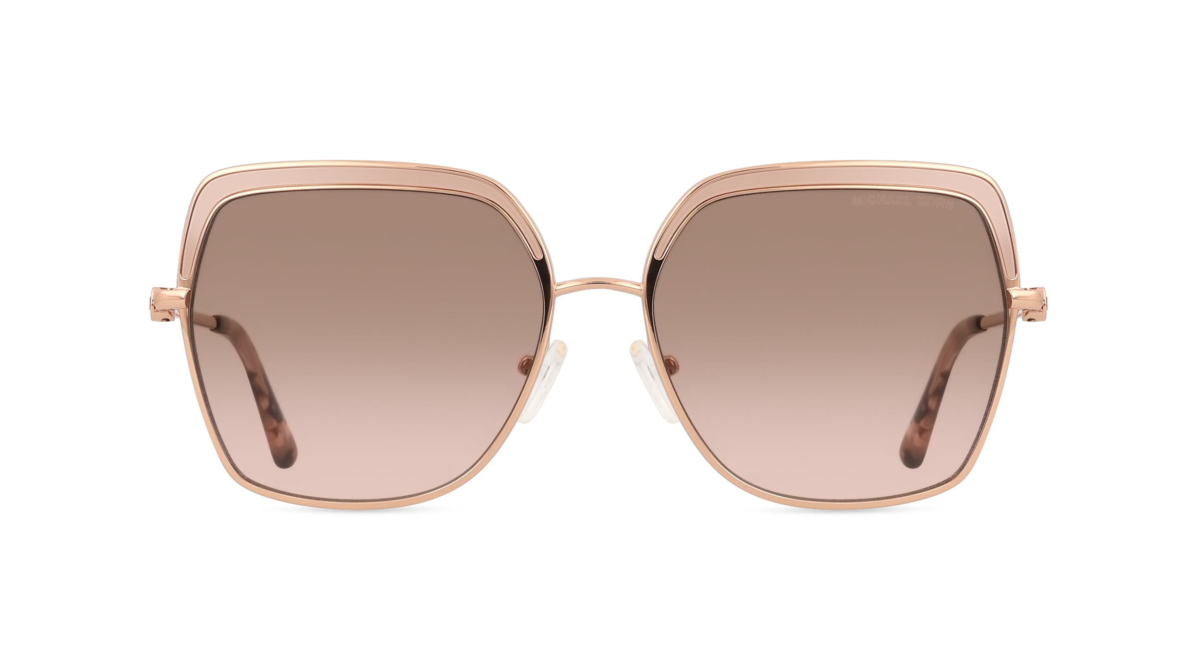 Michael Kors MK1141 Damen-Sonnenbrille Vollrand Eckig Metall-Gestell, pink