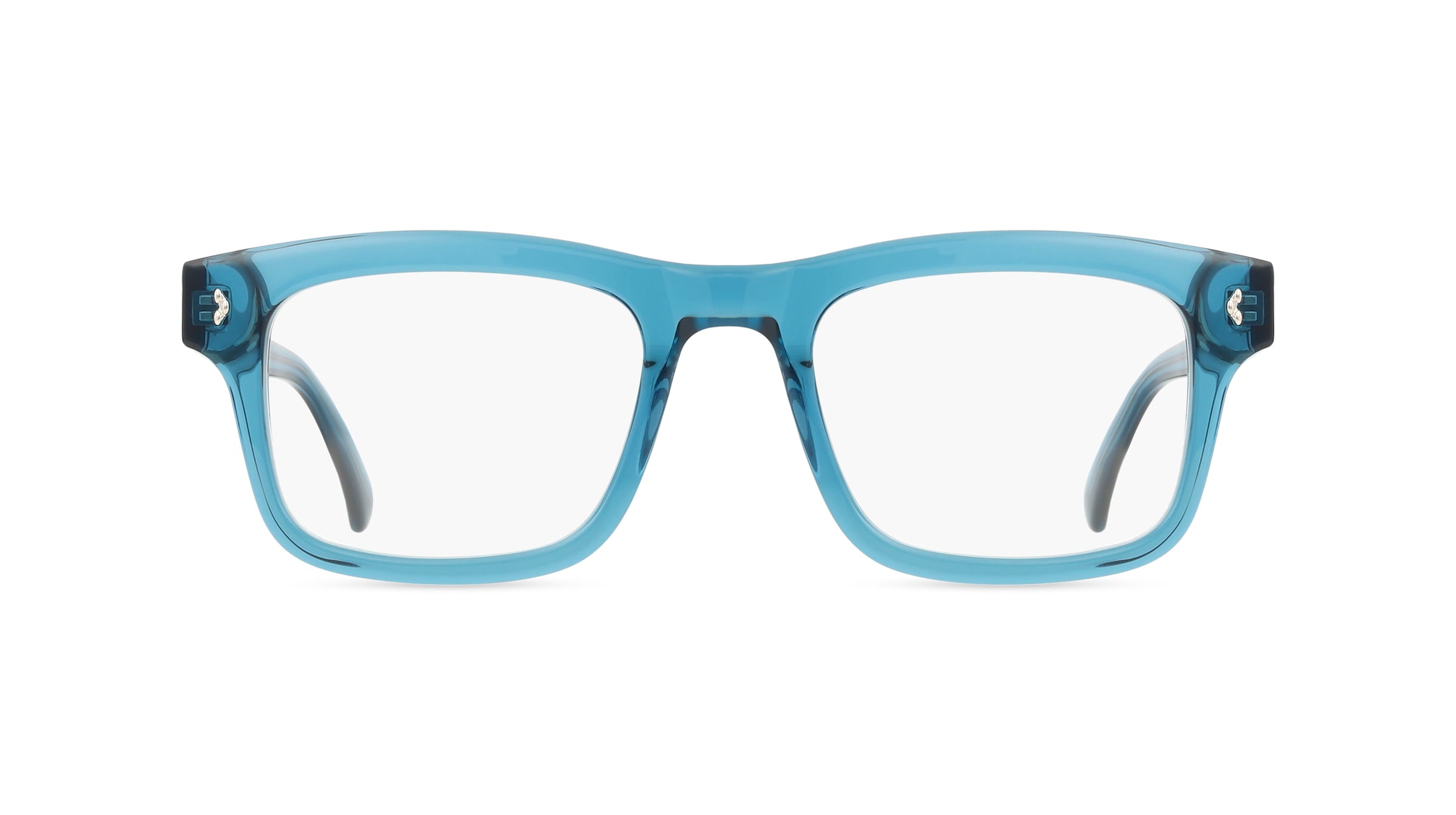 Fielmann MC 634 FLEX FA ARTHUR Herren-Brille inkl. Gläser Vollrand Quadratisch Acetat-Gestell 53/21/145, Blau