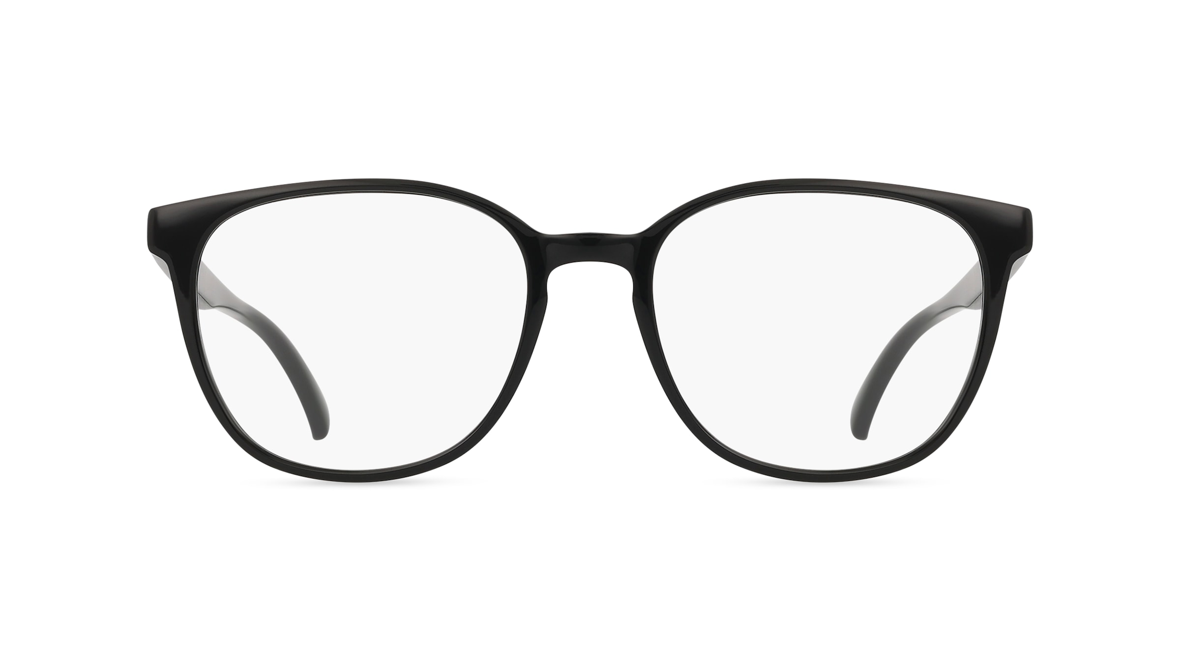 Fielmann LN 058 FLEX CL CODY Unisex-Brille inkl. Gläser Vollrand Eckig Acetat-Gestell 50/17/145, Schwarz