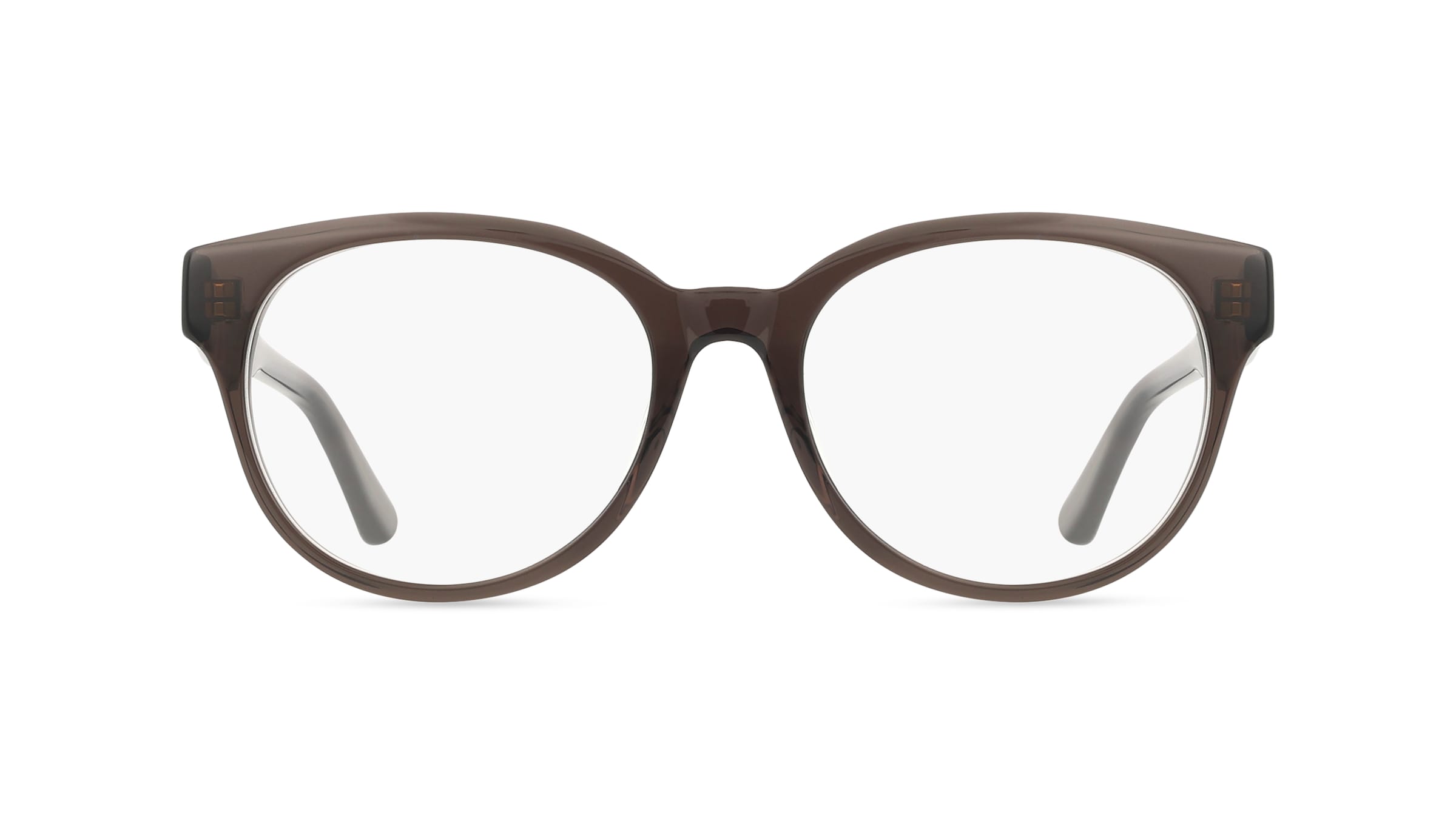 Chloé CH0343OA Damen-Brille inkl. Gläser Vollrand Rund Acetat-Gestell 52/19/145, grau