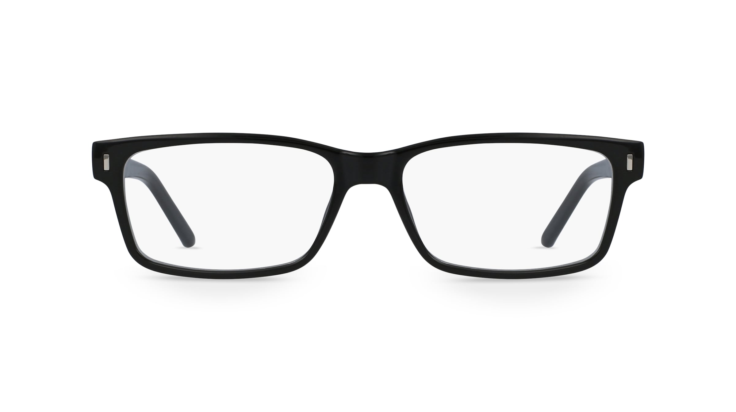 Fielmann LD 007 FLEX CL Herren-Brille inkl. Gläser Vollrand Eckig Propionat-Gestell 53mm/15mm/140mm, schwarz