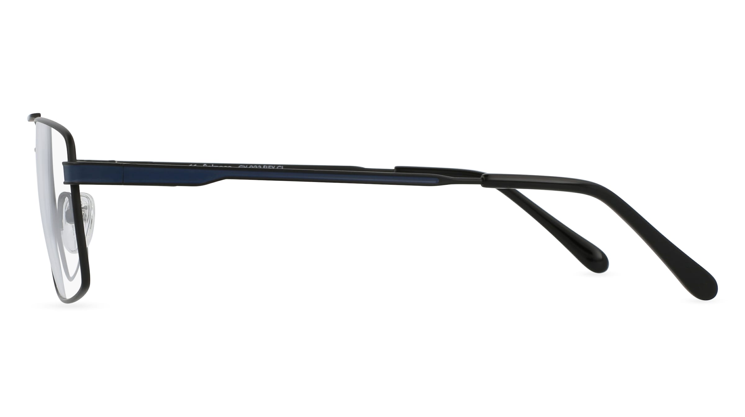 Thumbnail - Fielmann CY 023 FLEX CL Herren-Brille inkl. Gläser Vollrand Eckig Metall-Gestell 57mm/16mm/140mm, schwarz