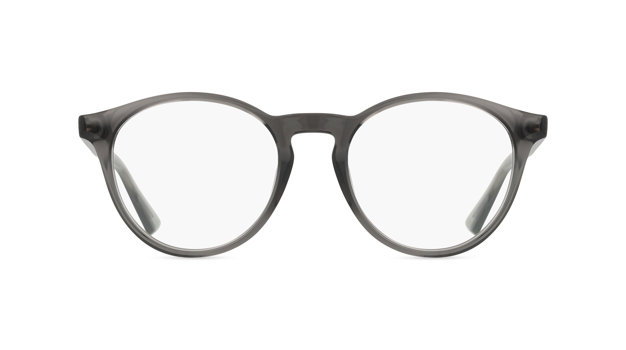 Calvin Klein CK23549 Unisex-Brille inkl. Gläser Vollrand Rund Kunststoff-Gestell 50mm/19mm/145mm, grau