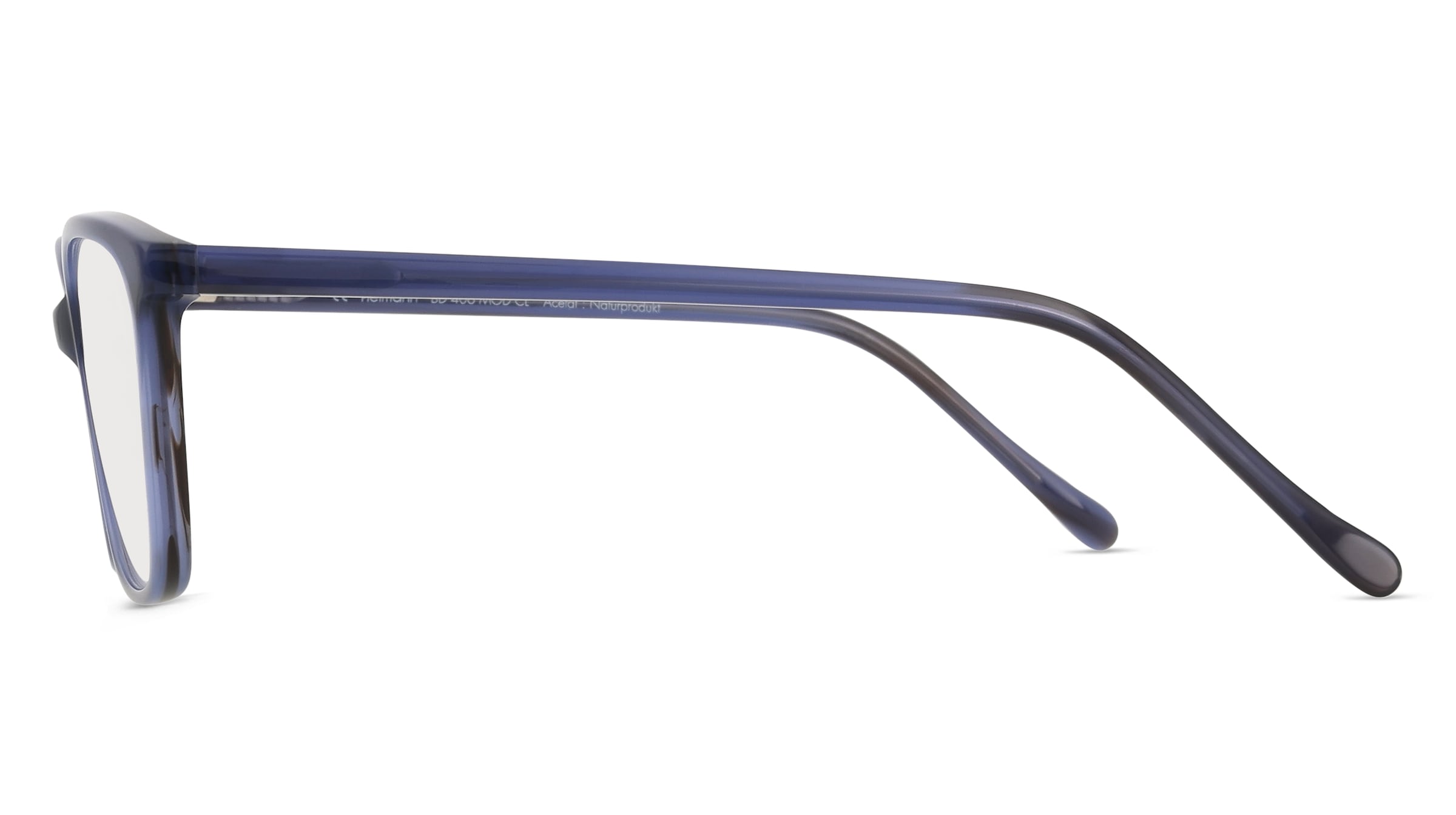 Thumbnail - Fielmann BD 406 CL Damen-Brille inkl. Gläser Vollrand Quadratisch Acetat-Gestell 53/17/130, blau