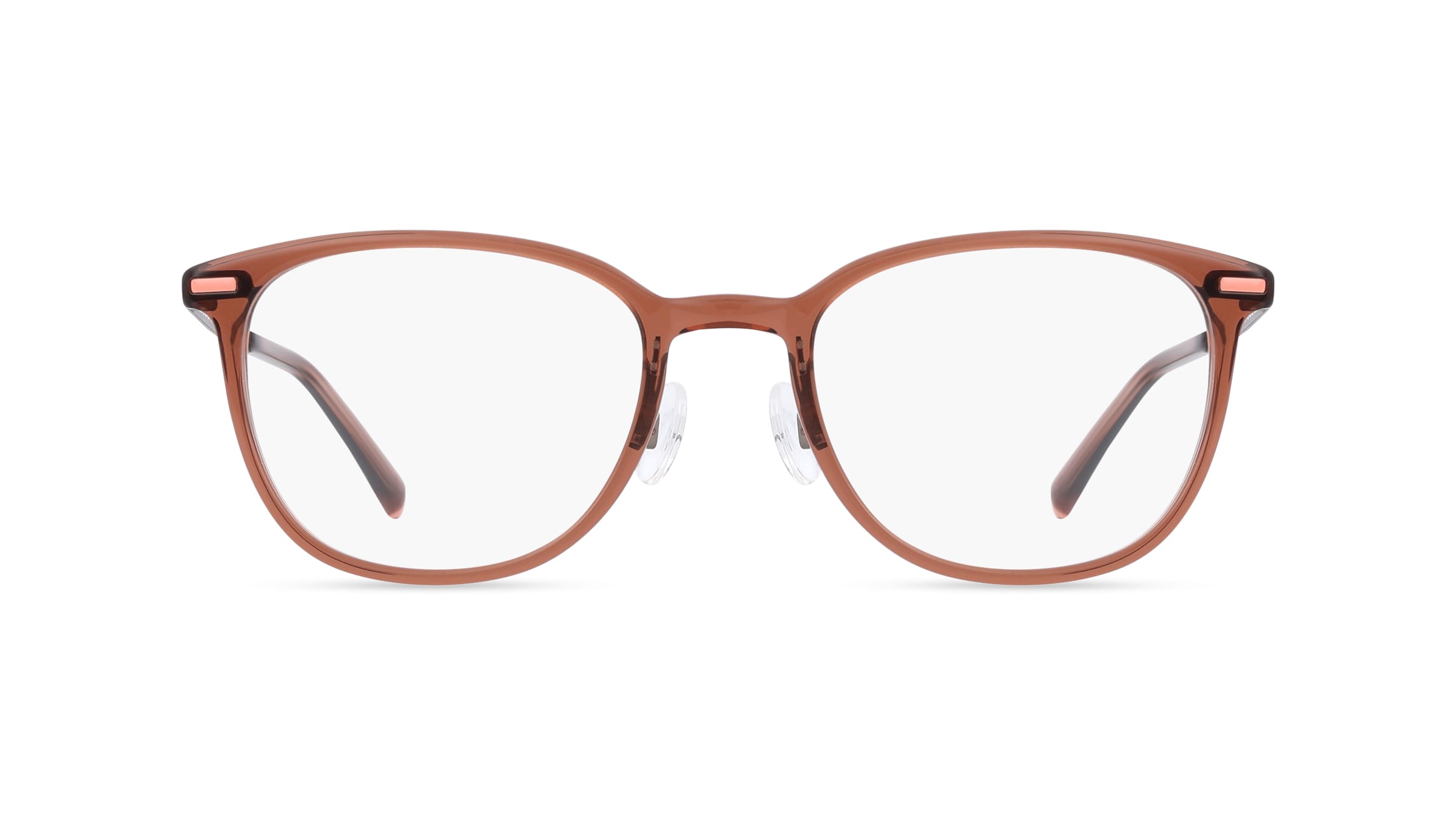 Humphrey’s eyewear 581111 Damen-Brille inkl. Gläser Vollrand Panto Kunststoff-Gestell 48mm/20mm/135mm, braun