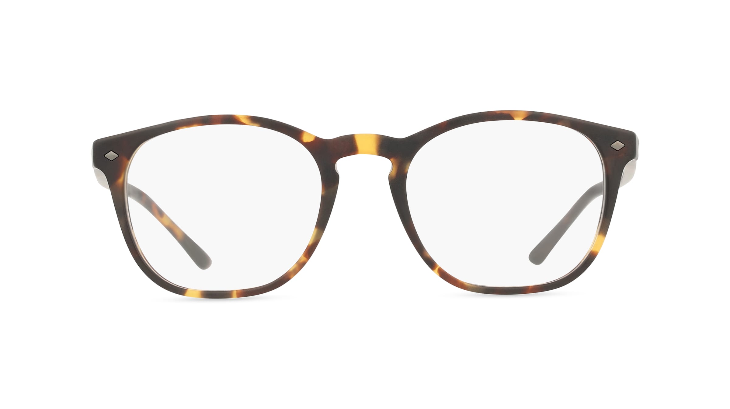 Giorgio Armani 0AR7074 Herren-Brille inkl. Gläser Vollrand Panto Acetat-Gestell 50/19/145, Gelb
