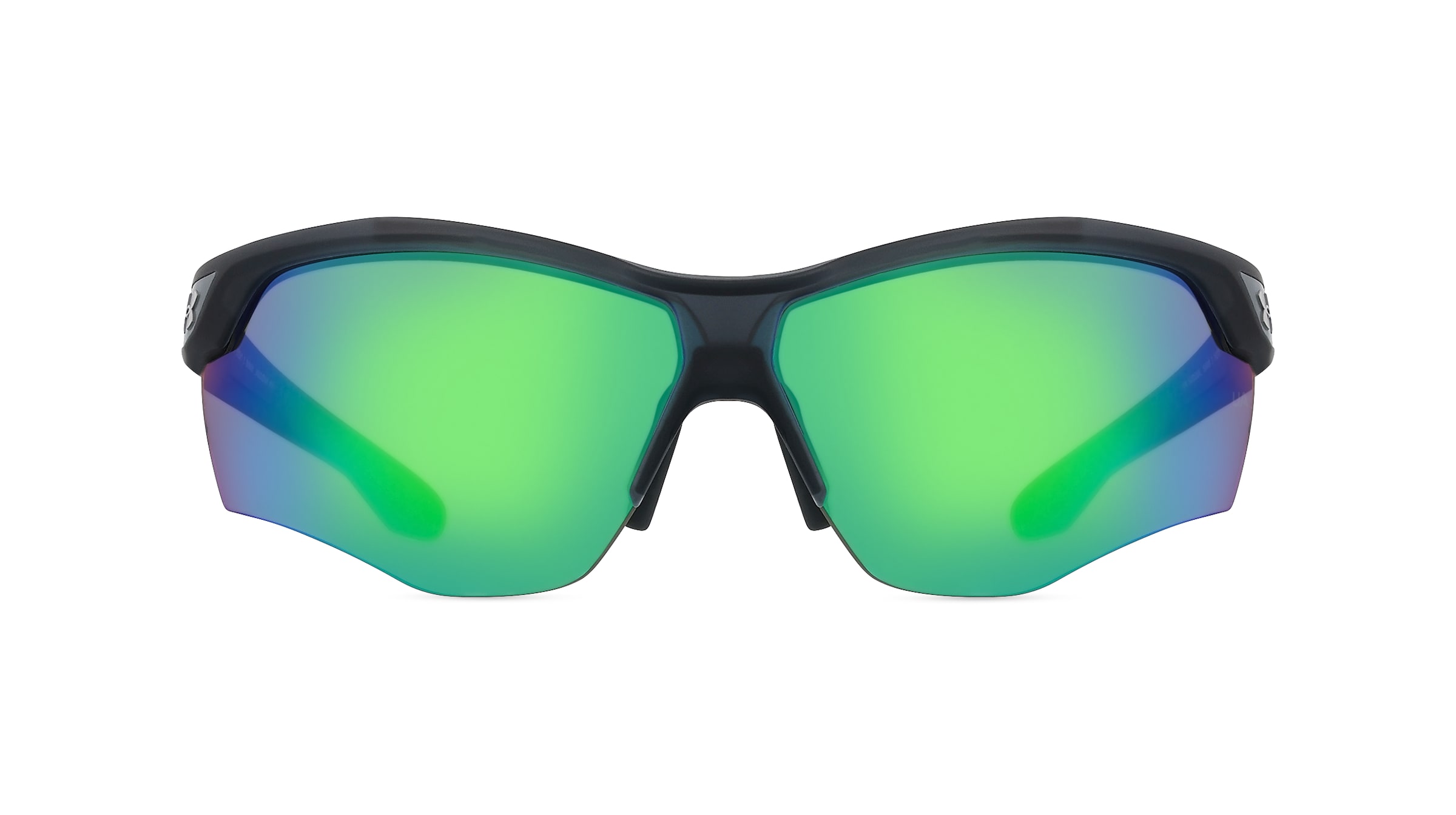 Under Armour UA YARD DUAL Unisex-Sonnenbrille Vollrand Eckig Kunststoff-Gestell, grau