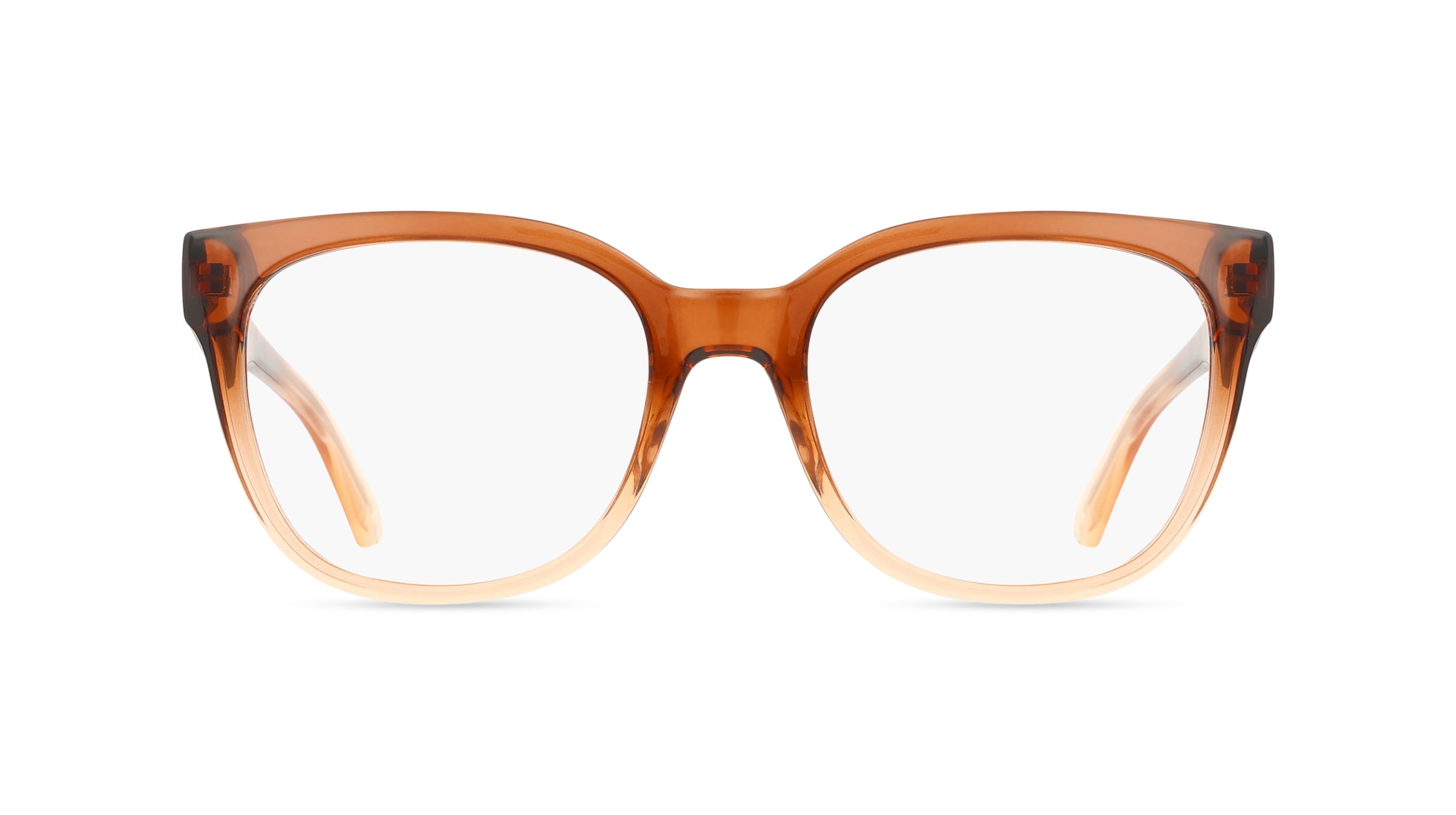 Calvin Klein CKJ25632 Damen-Brille inkl. Gläser Vollrand Butterfly Kunststoff-Gestell 52/18/145, braun