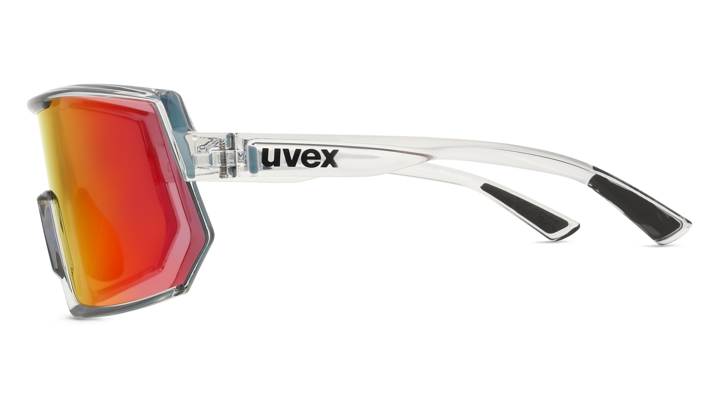 Thumbnail - Uvex Sports S533003 sportstyle 235 Unisex-Sonnenbrille Vollrand Monoscheibe Kunststoff-Gestell, grau
