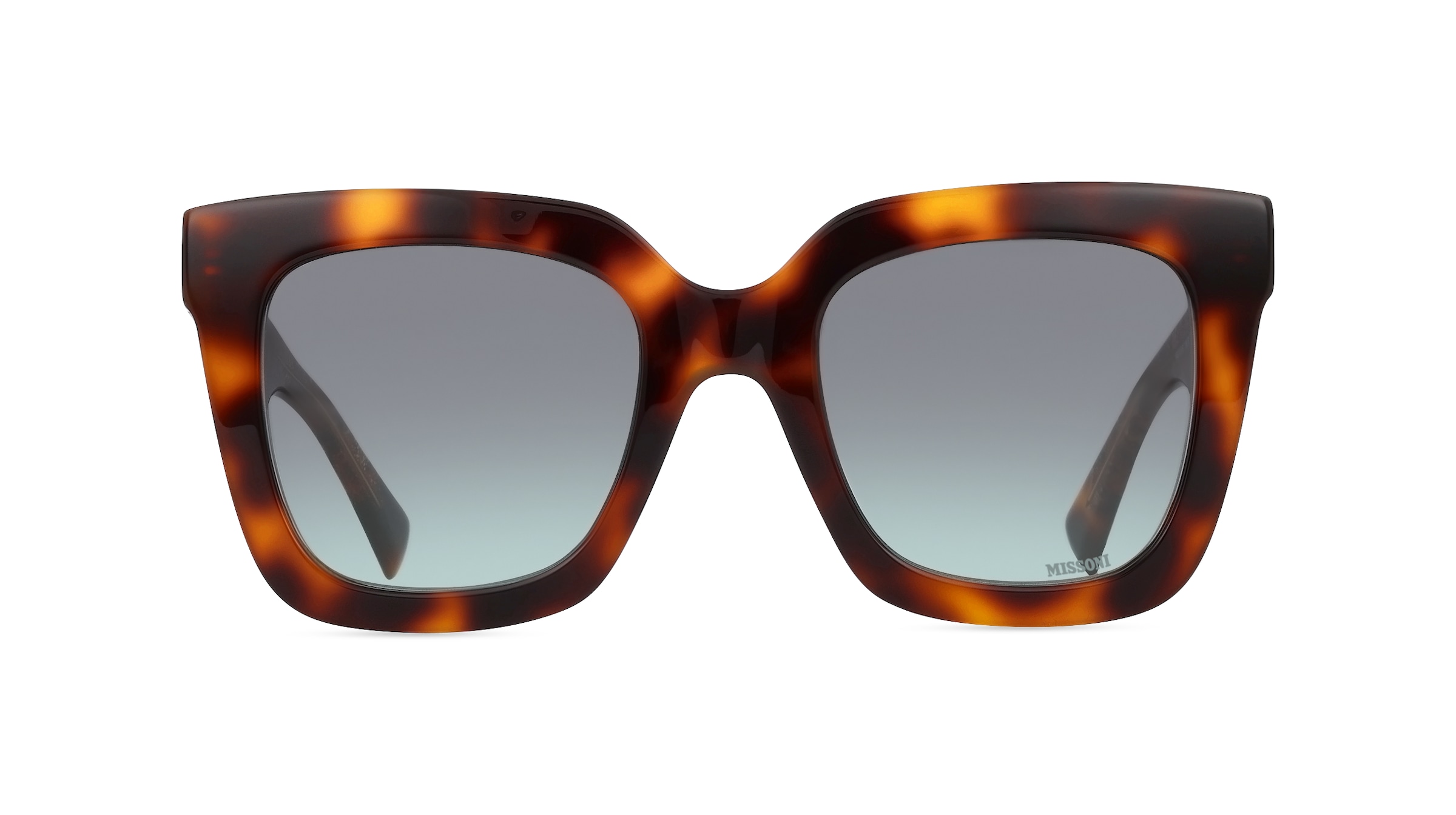 Missoni 0126/S Damen-Sonnenbrille Vollrand Eckig Acetat-Gestell, braun