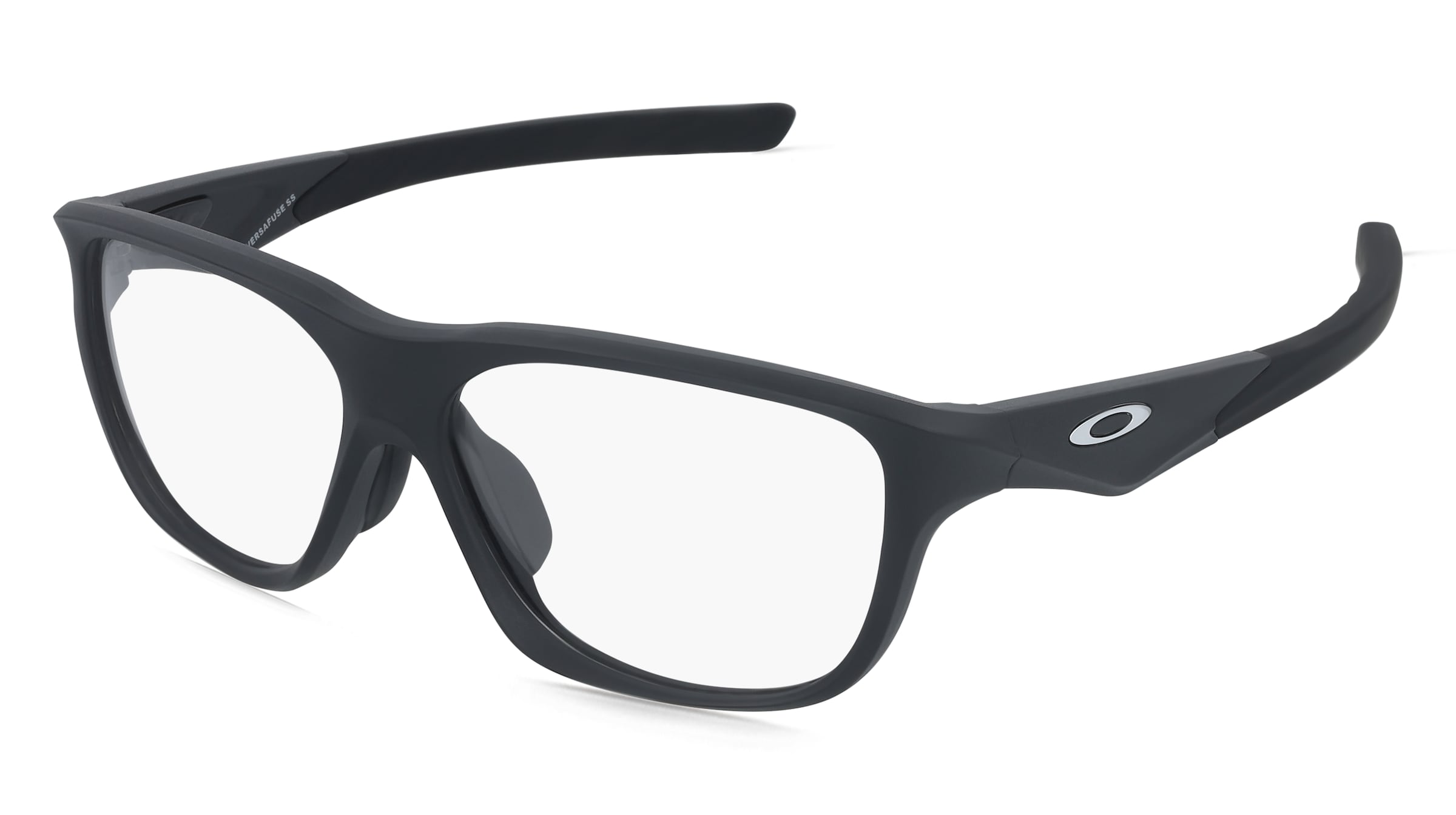 Oakley 0OX8199D VERSAFUSE SS Unisex-Brille inkl. Gläser Vollrand Eckig Kunststoff-Gestell 56/13/142, Schwarz