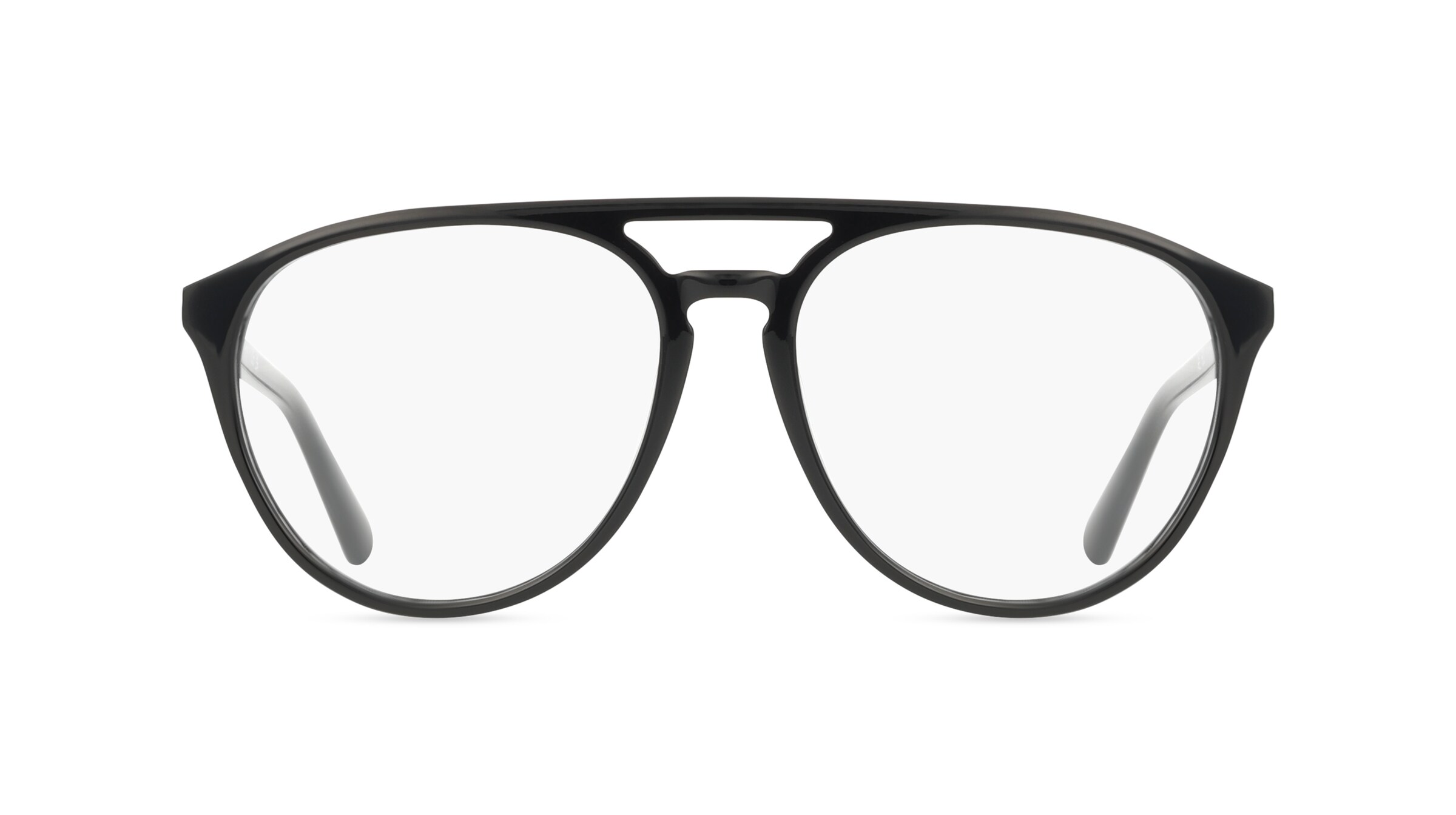 Gant GA3285 Herren-Brille inkl. Gläser Vollrand Pilot Acetat-Gestell 53mm/16mm/145mm, schwarz