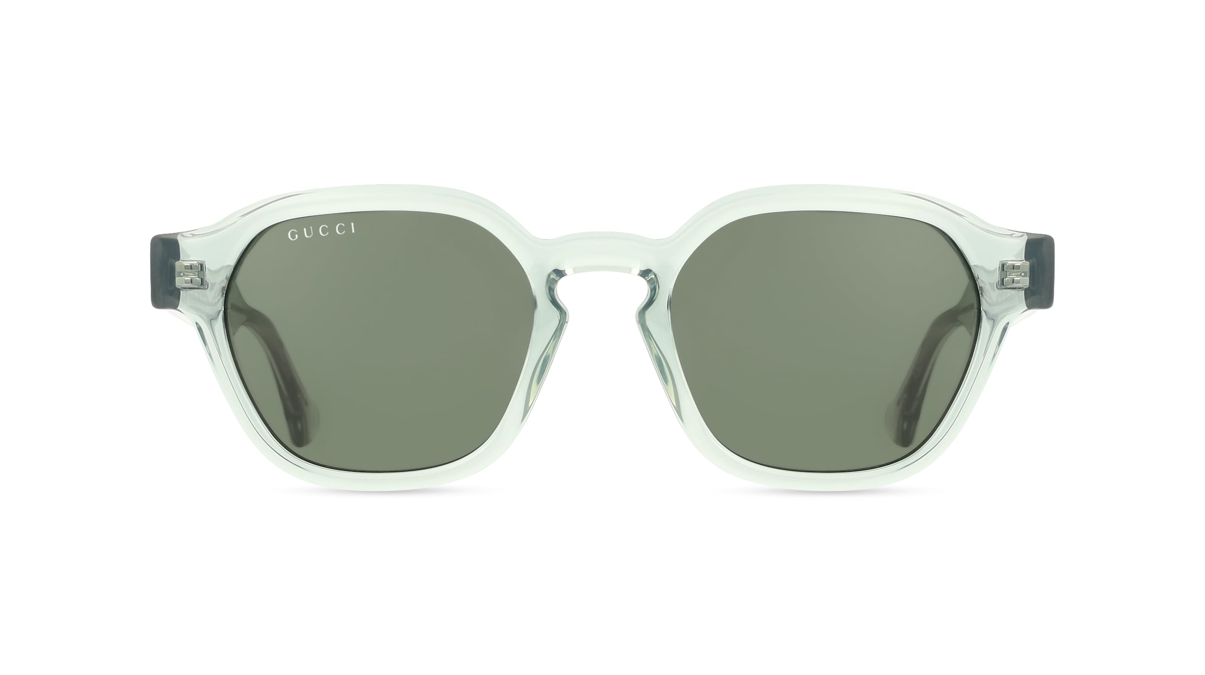 Gucci GG1730S Herren-Sonnenbrille Vollrand Panto Kunststoff-Gestell, grau