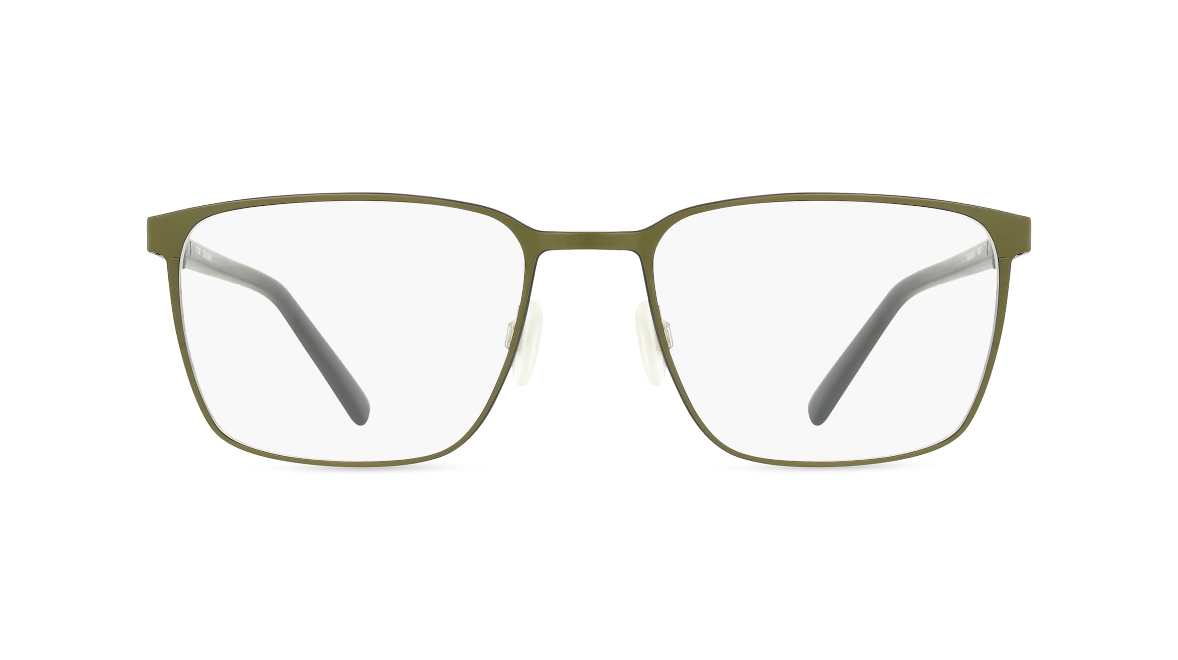 Freigeist  862050 Herren-Brille inkl. Gläser Vollrand Eckig Metall-Gestell 59mm/20mm/155mm, grün