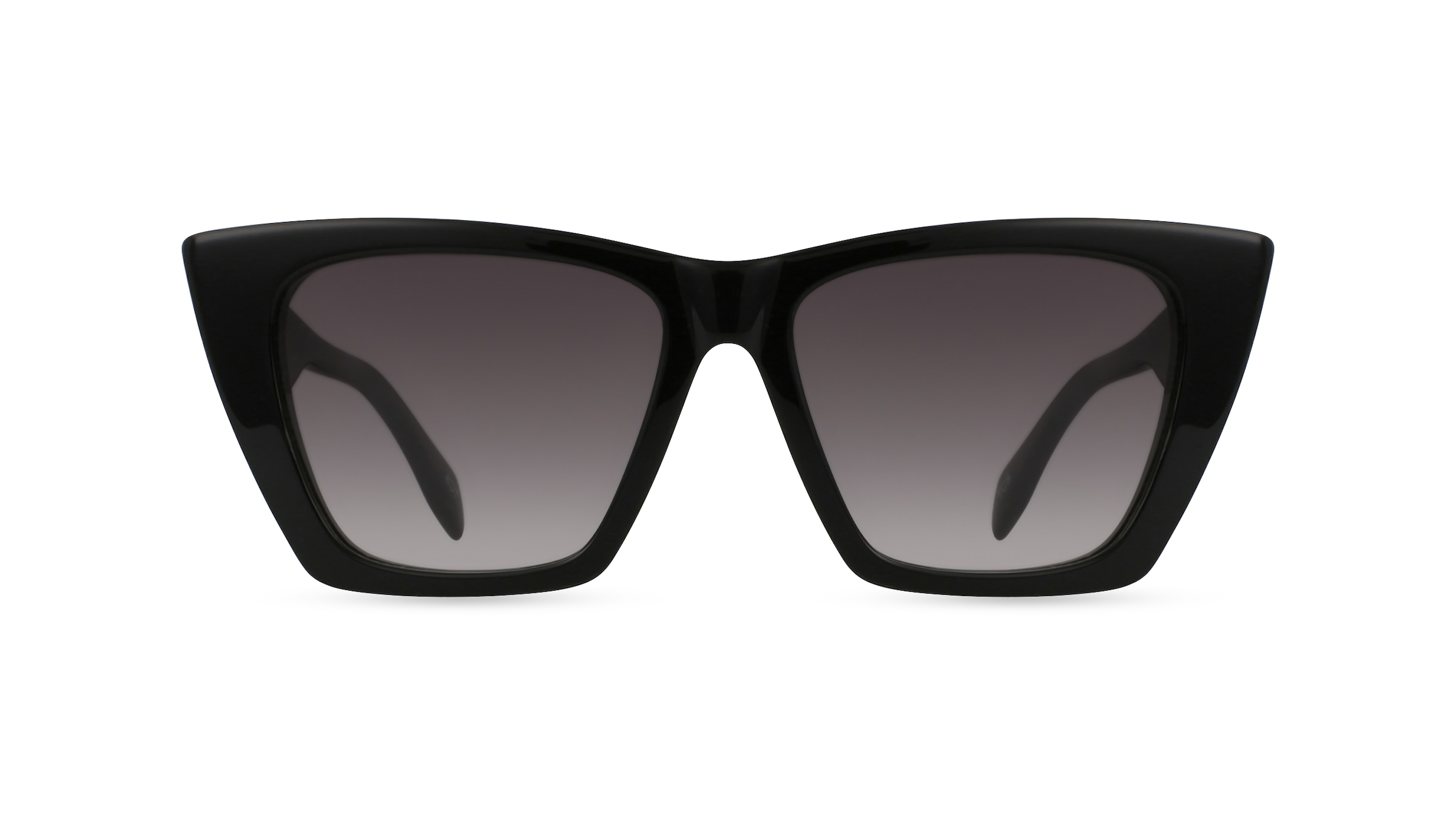 Alexander McQueen AM0299S Damen-Sonnenbrille Vollrand Butterfly Kunststoff-Gestell, schwarz