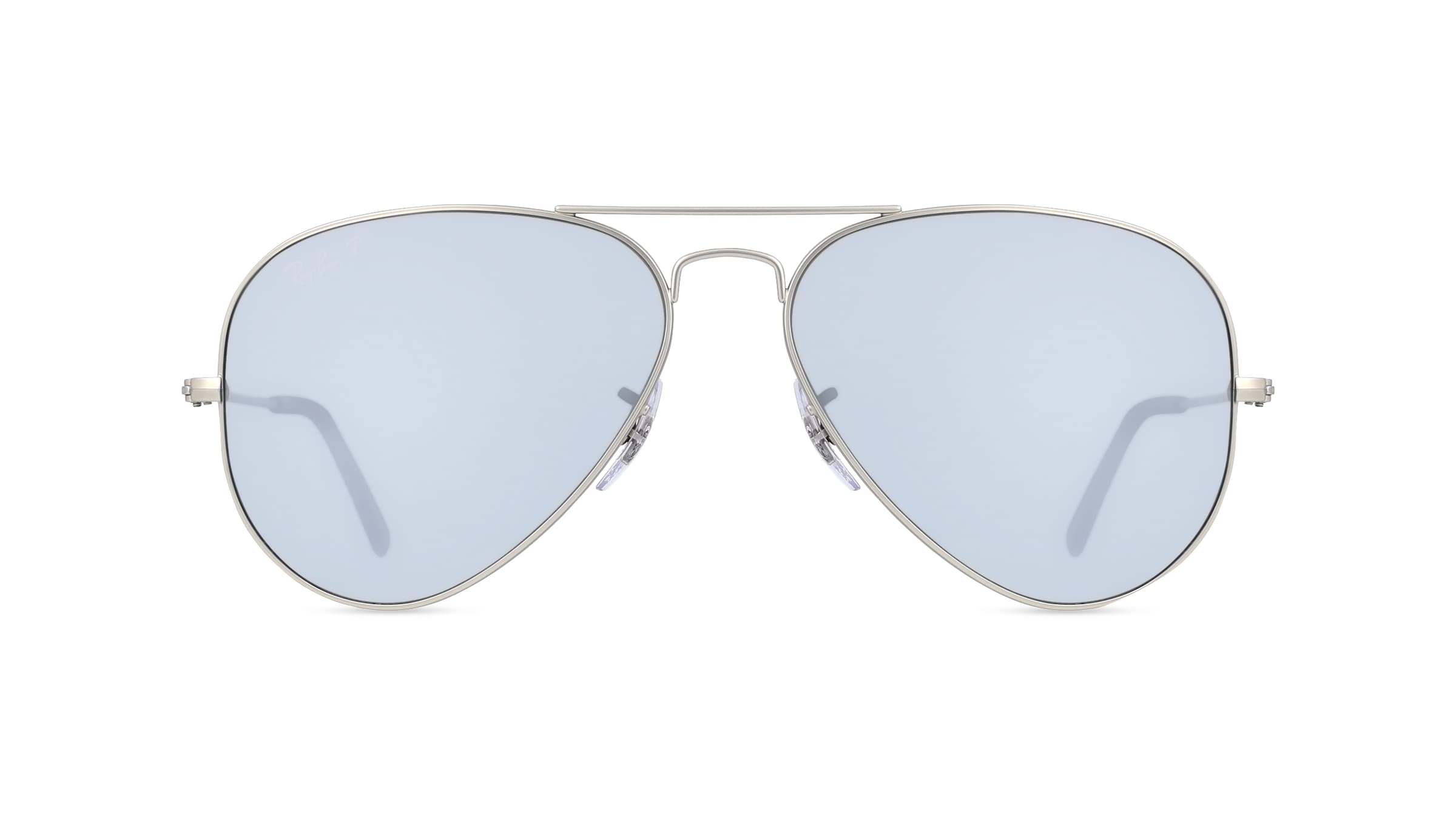 Ray-Ban RB 3025 AVIATOR LARGE METAL Unisex-Sonnenbrille Vollrand Pilot Metall-Gestell, silber