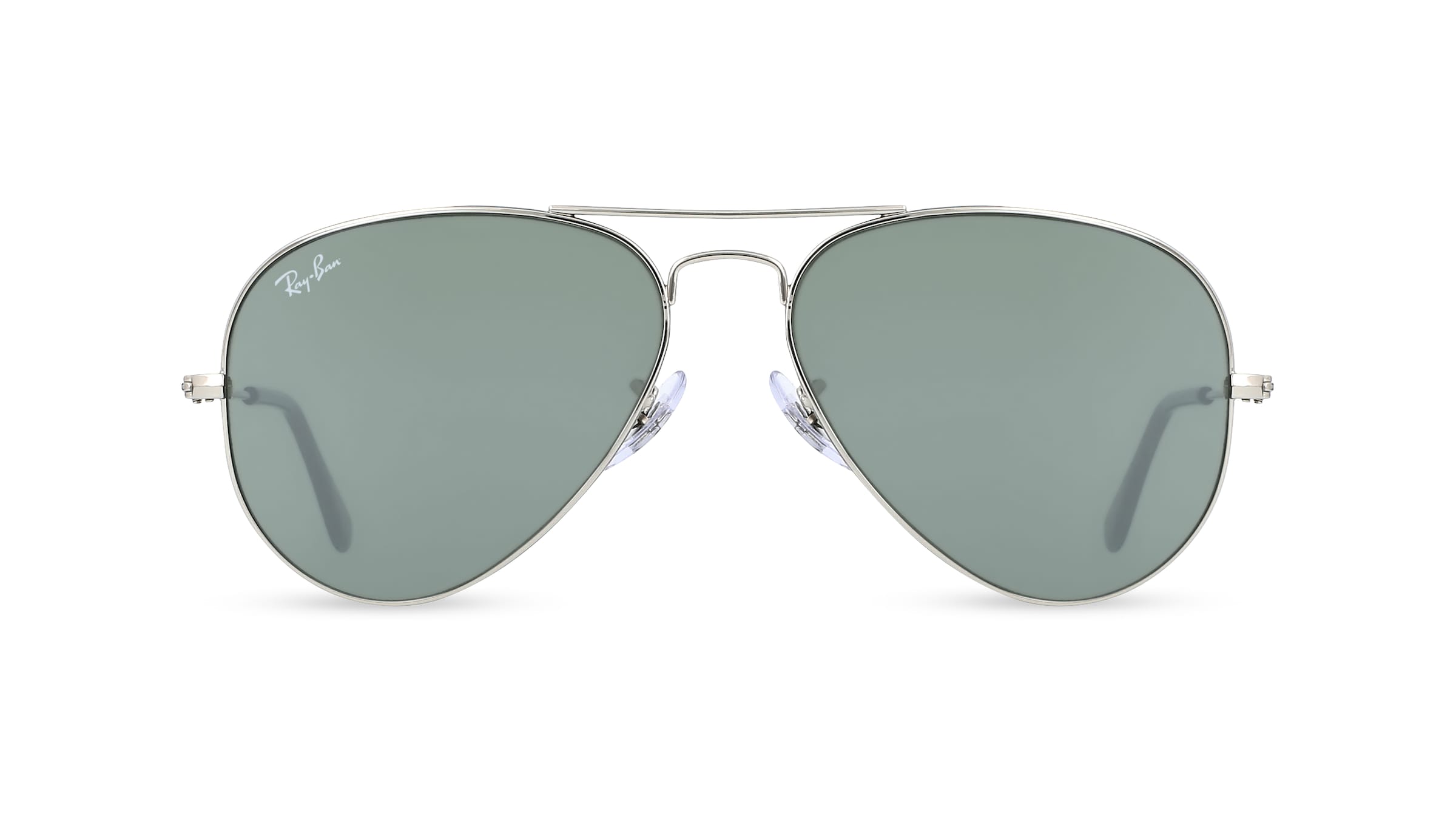 Ray-Ban RB 3025 AVIATOR LARGE METAL Unisex-Sonnenbrille Vollrand Pilot Metall-Gestell, silber