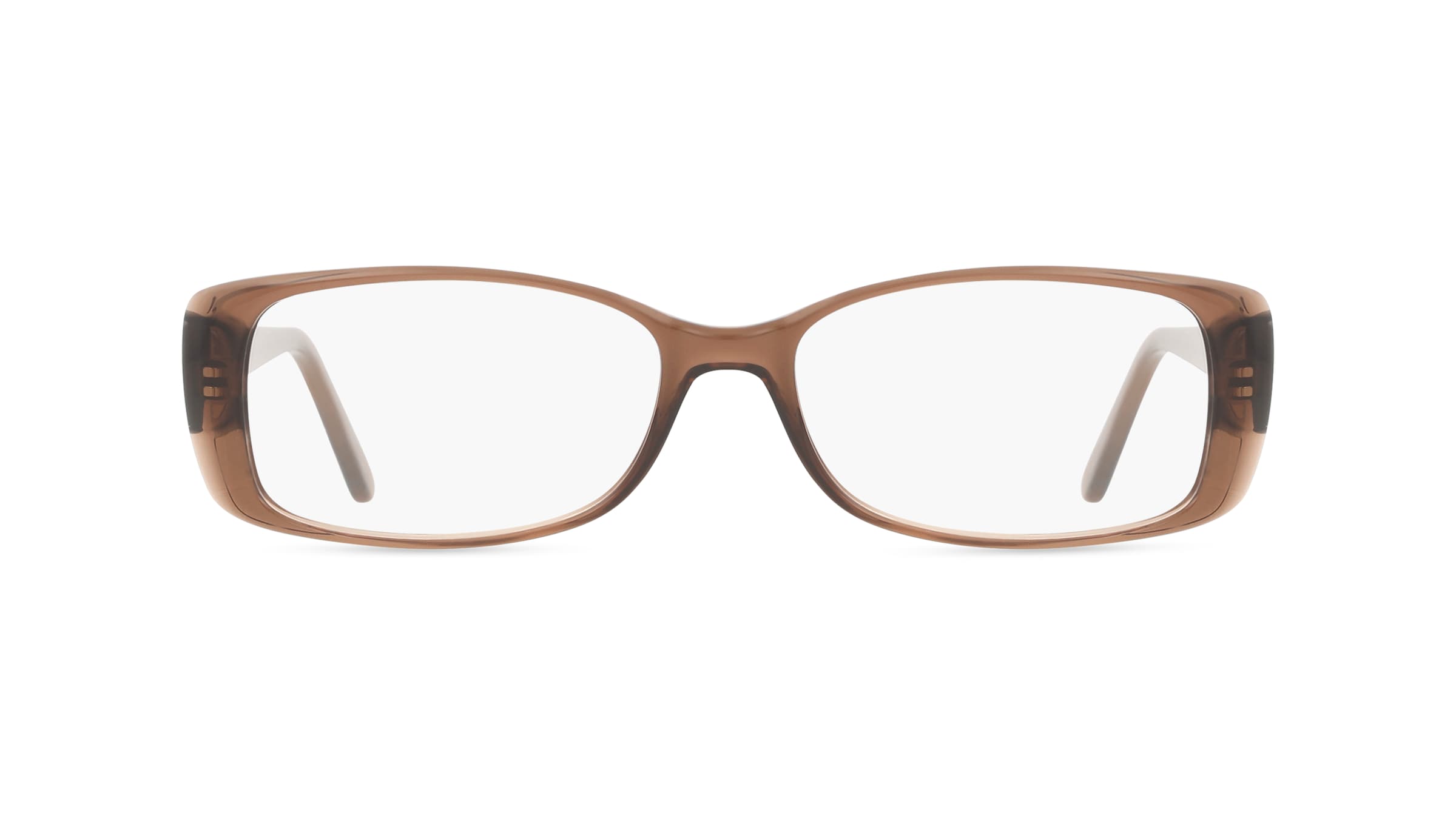 Fielmann JIL 025 CL Damen-Brille inkl. Gläser Vollrand Eckig Acetat-Gestell 54mm/16mm/135mm, braun