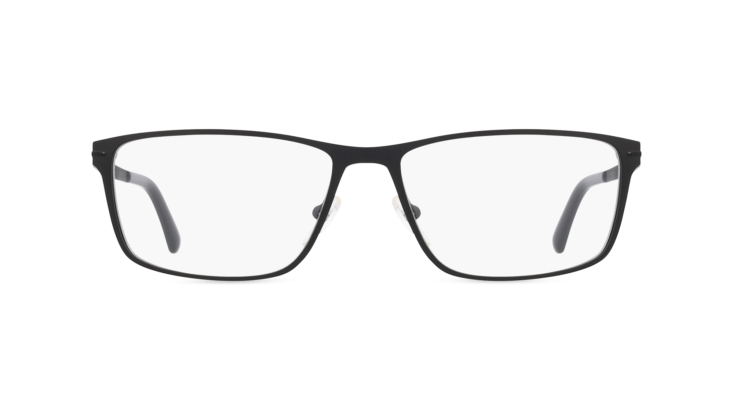 Fielmann OPH 9951 FLEX CL Herren-Brille inkl. Gläser Vollrand Eckig Edelstahl-Gestell 55mm/16mm/140mm, schwarz