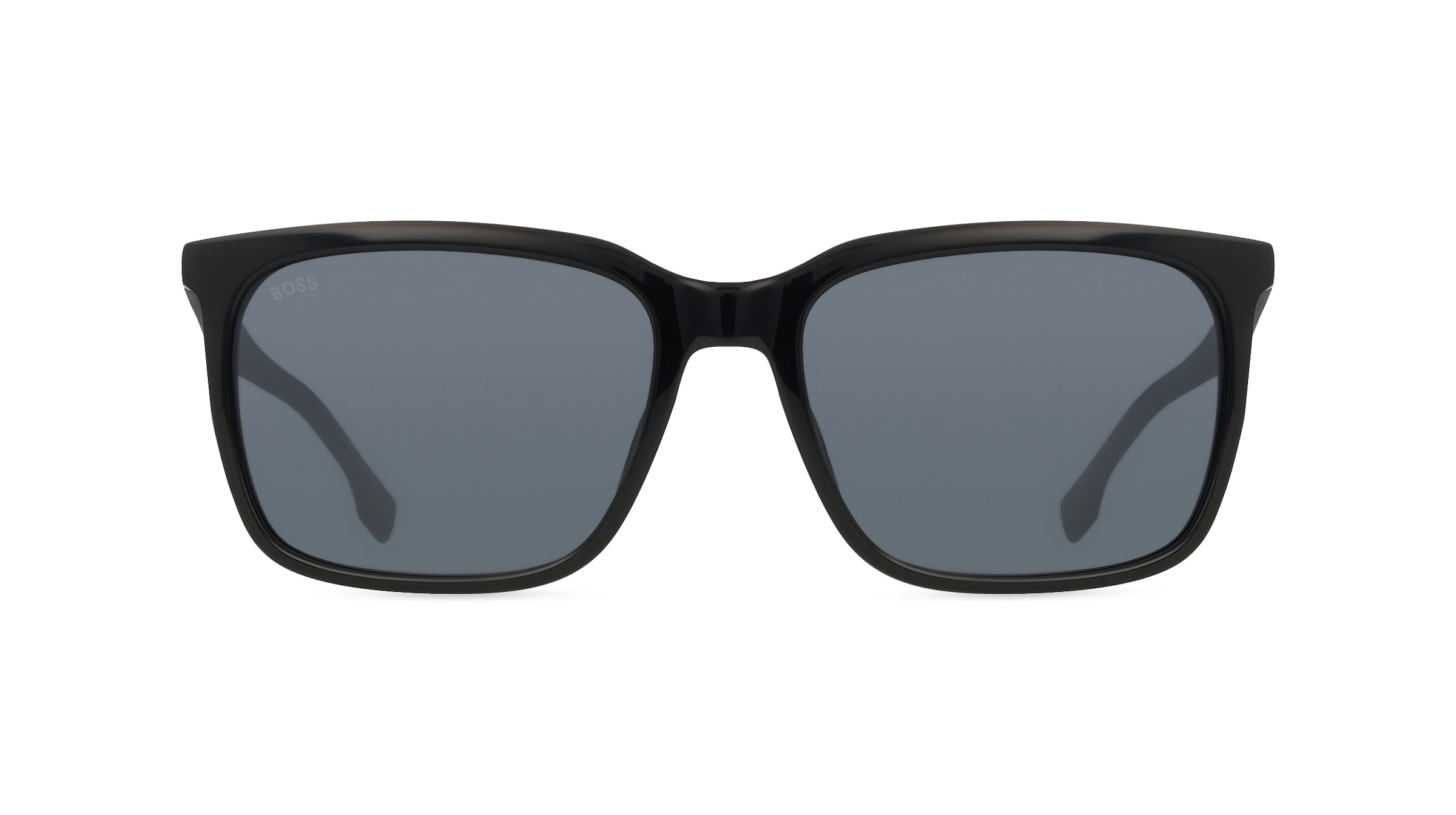 Boss 1579/S Herren-Sonnenbrille Vollrand Eckig Acetat-Gestell, schwarz