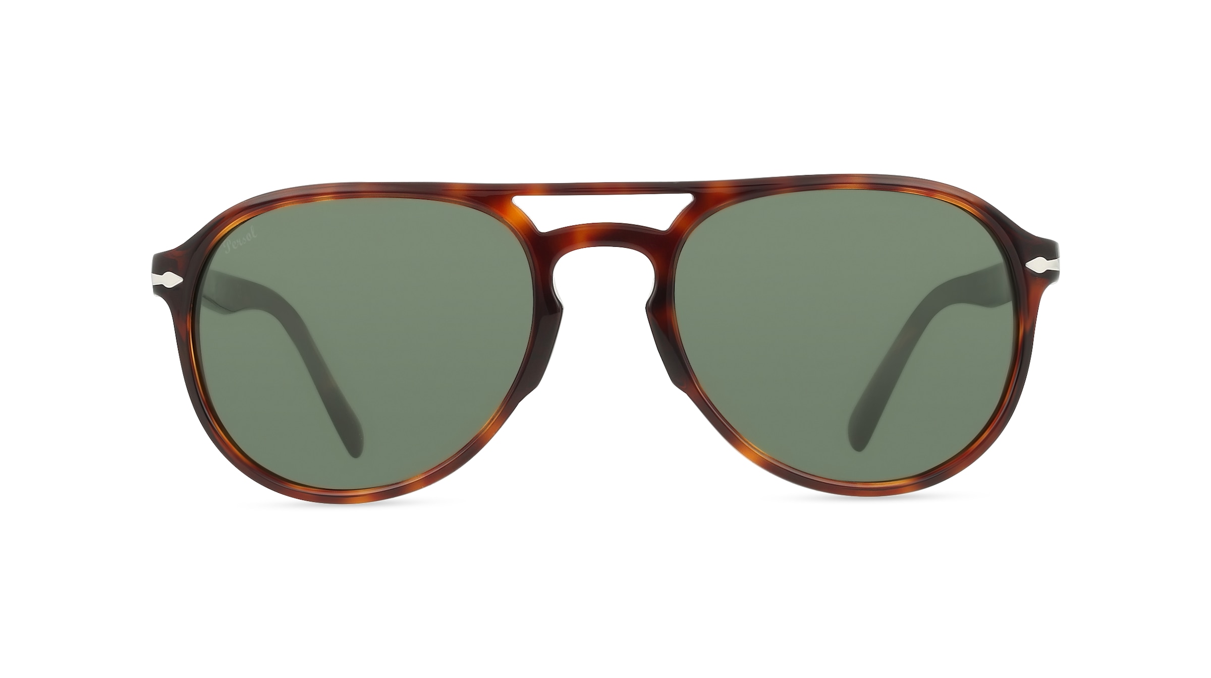 Persol 0PO3235S Unisex-Sonnenbrille Vollrand Pilot Acetat-Gestell, braun