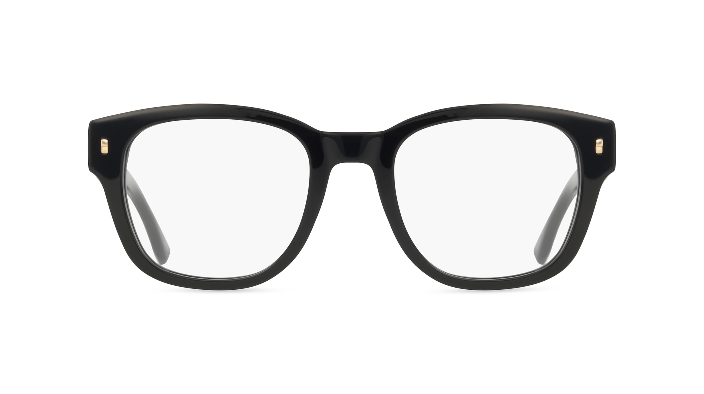 Dsquared2	 D2 0065 Herren-Brille inkl. Gläser Vollrand Eckig Acetat-Gestell 51mm/21mm/145mm, schwarz