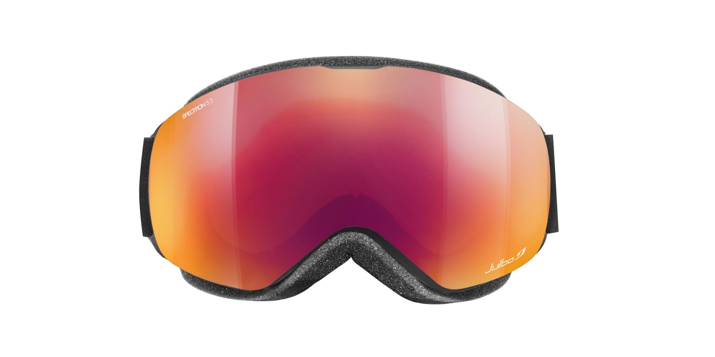 Julbo J7821 Proxima Unisex-Skibrille Vollrand Monoscheibe Kunststoff-Gestell, schwarz