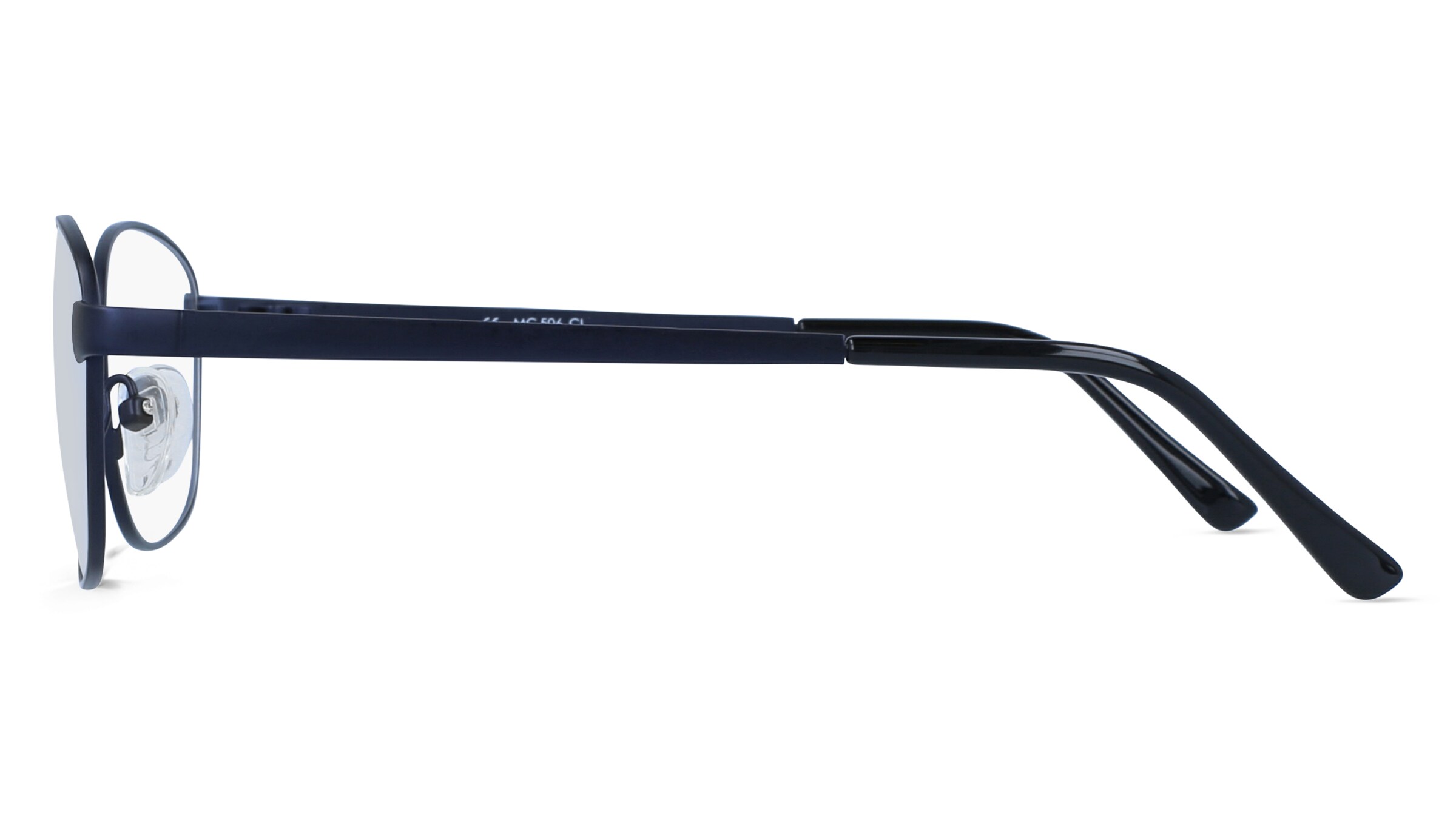 Thumbnail - Fielmann MC 506 CL Damen-Brille inkl. Gläser Vollrand Eckig Edelstahl-Gestell 52mm/16mm/130mm, blau