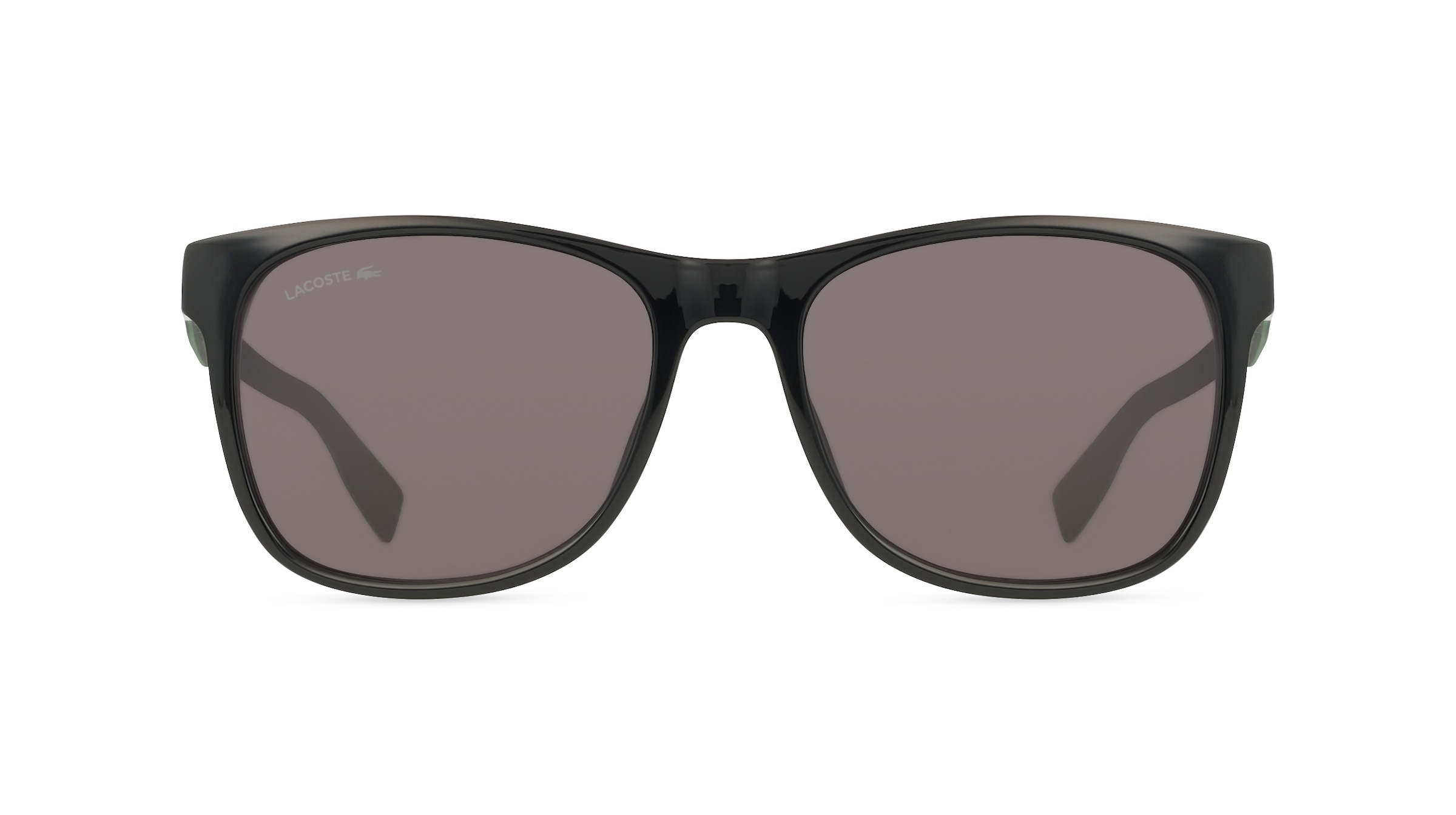 Lacoste L6031S Herren-Sonnenbrille Vollrand Eckig Bio-Kunststoff-Gestell, schwarz