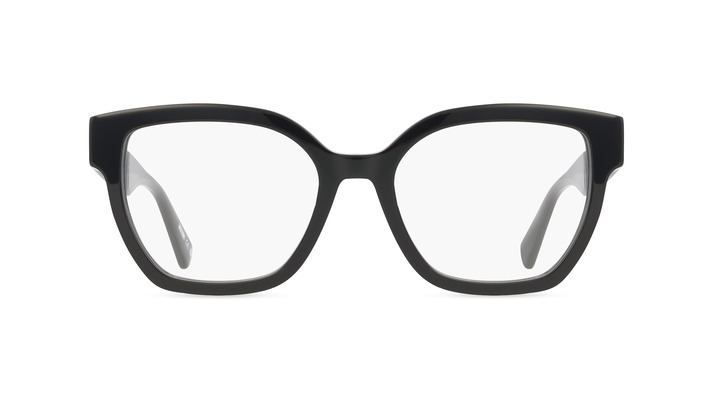 Moschino 633 Kinder-Brille inkl. Gläser Vollrand Eckig Acetat-Gestell 52/18/145, schwarz