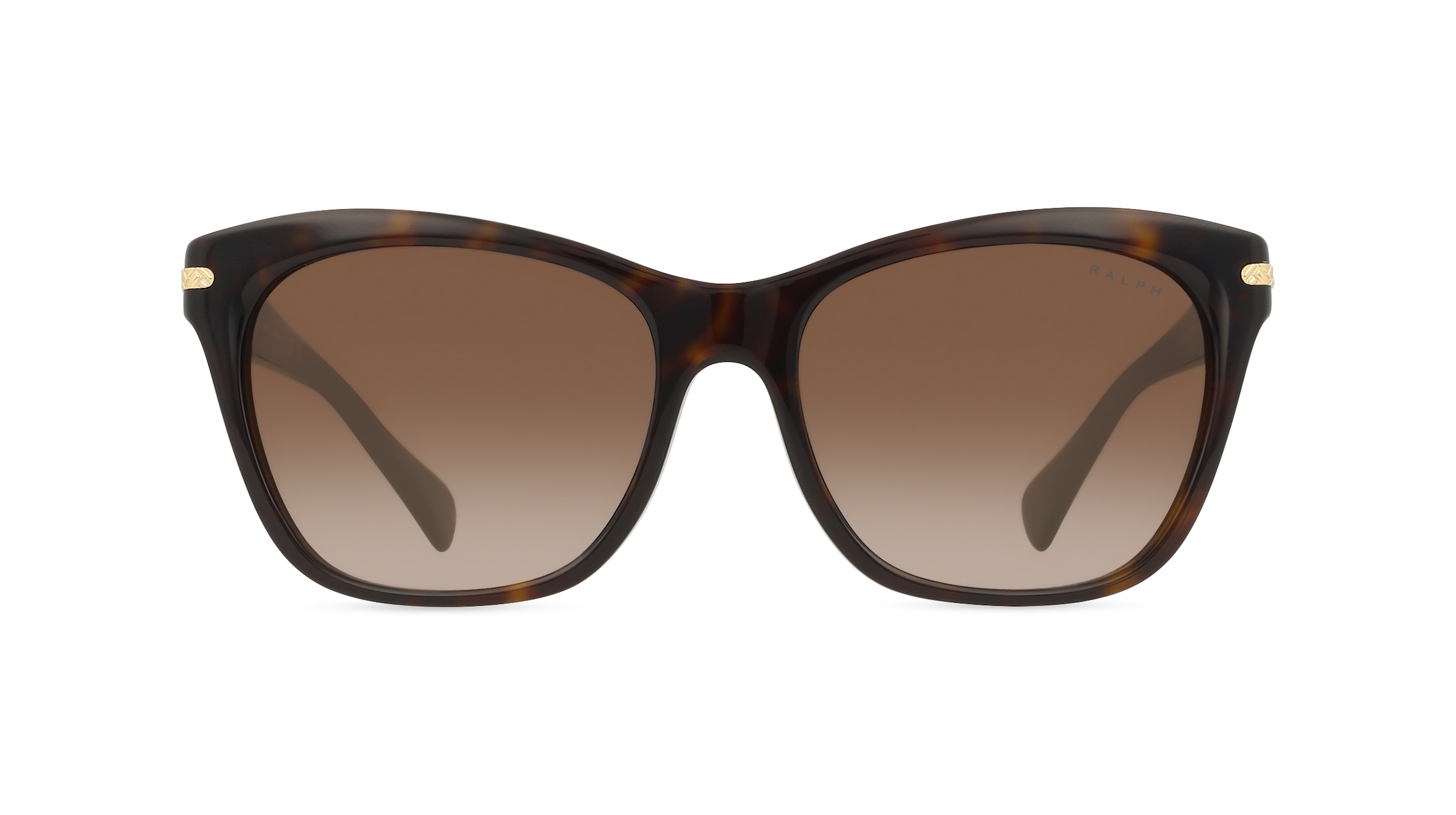 Ralph 0RA5310U Damen-Sonnenbrille Vollrand Eckig Acetat-Gestell, braun