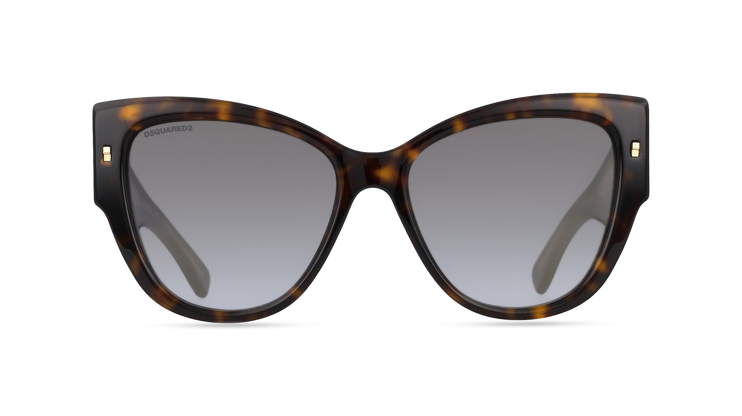 Dsquared2 D2 0016/S Damen-Sonnenbrille Vollrand Butterfly Acetat-Gestell, braun