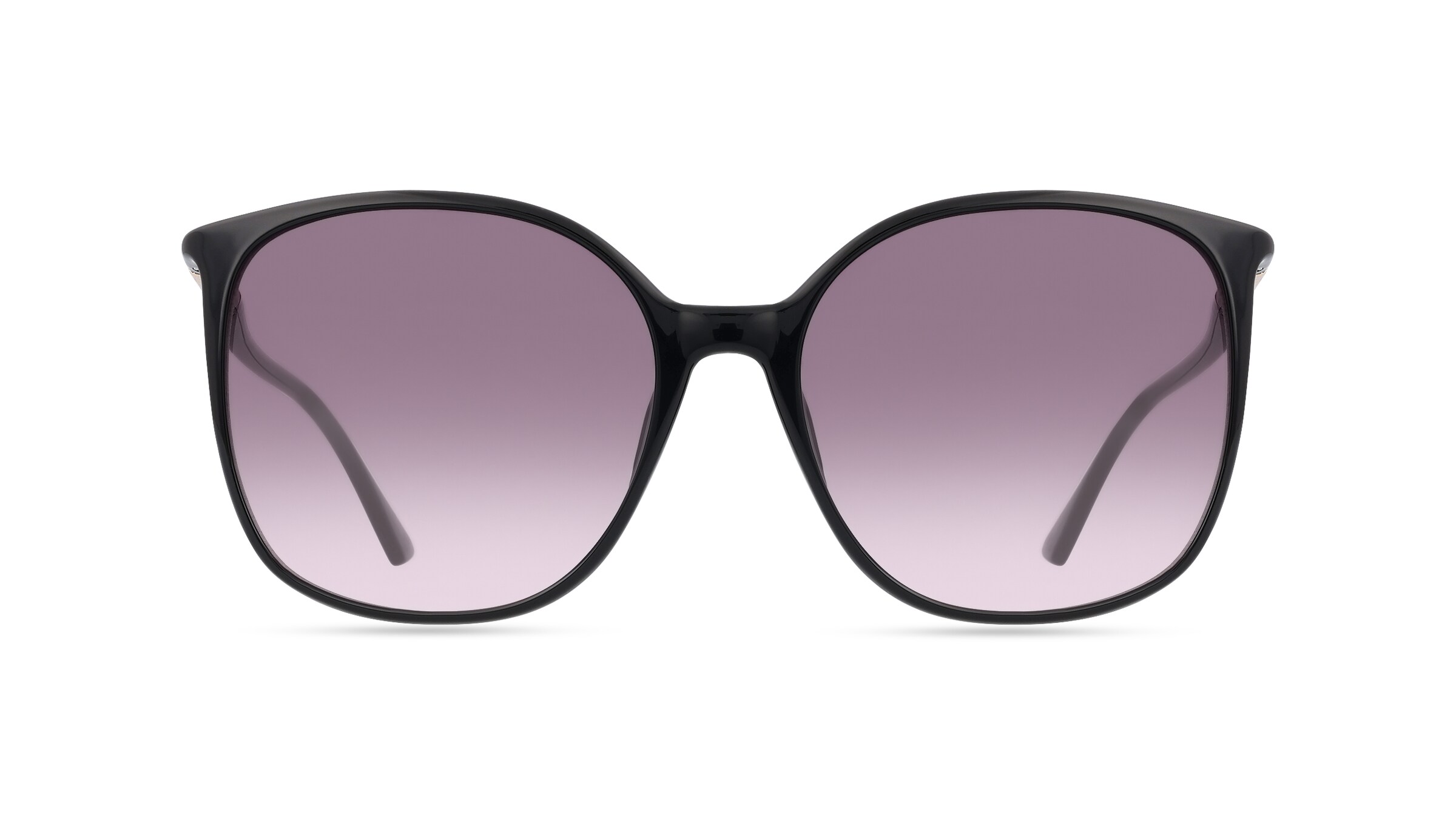 Calvin Klein CK22521S Damen-Sonnenbrille Vollrand Butterfly Kunststoff-Gestell, schwarz