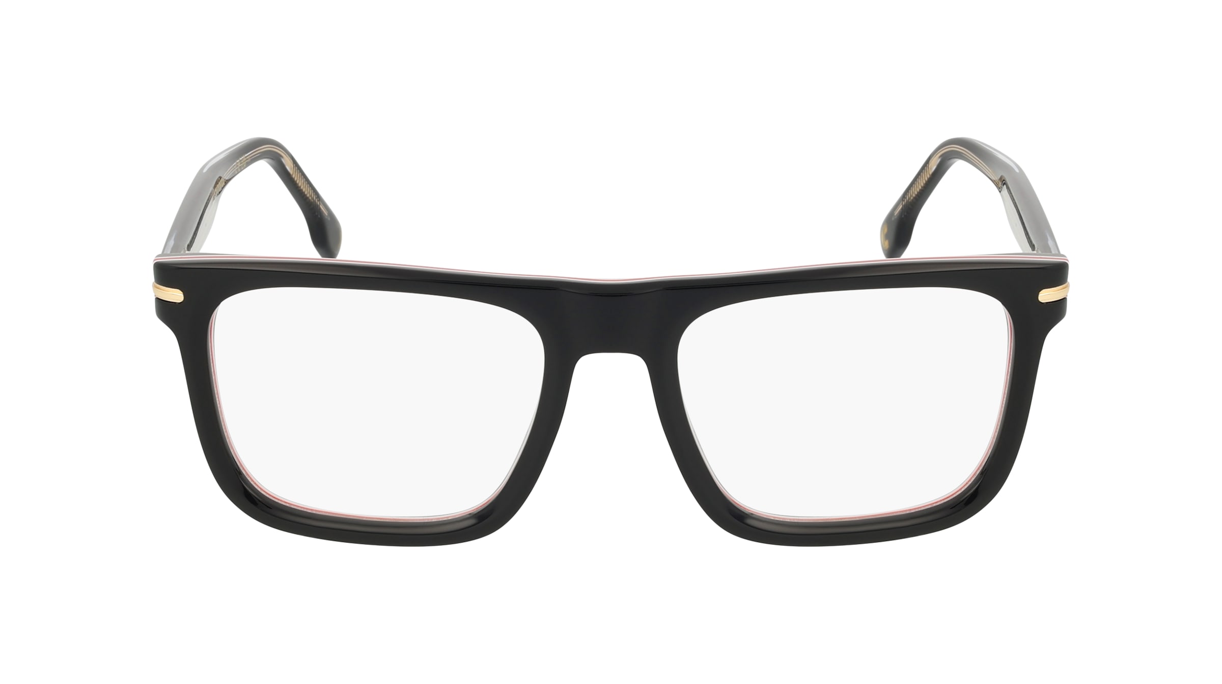 Carrera 312 Herren-Brille inkl. Gläser Vollrand Eckig Acetat-Gestell 54mm/19mm/150mm, schwarz