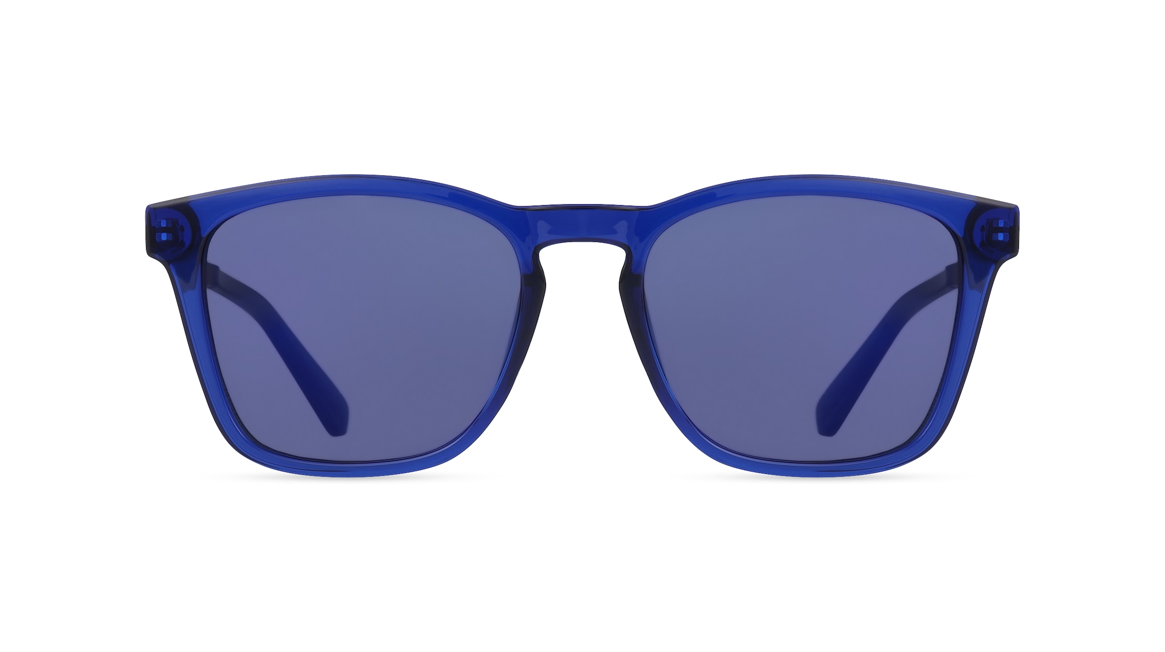 Calvin Klein CKJ22642S Herren-Sonnenbrille Vollrand Eckig Kunststoff-Gestell, blau