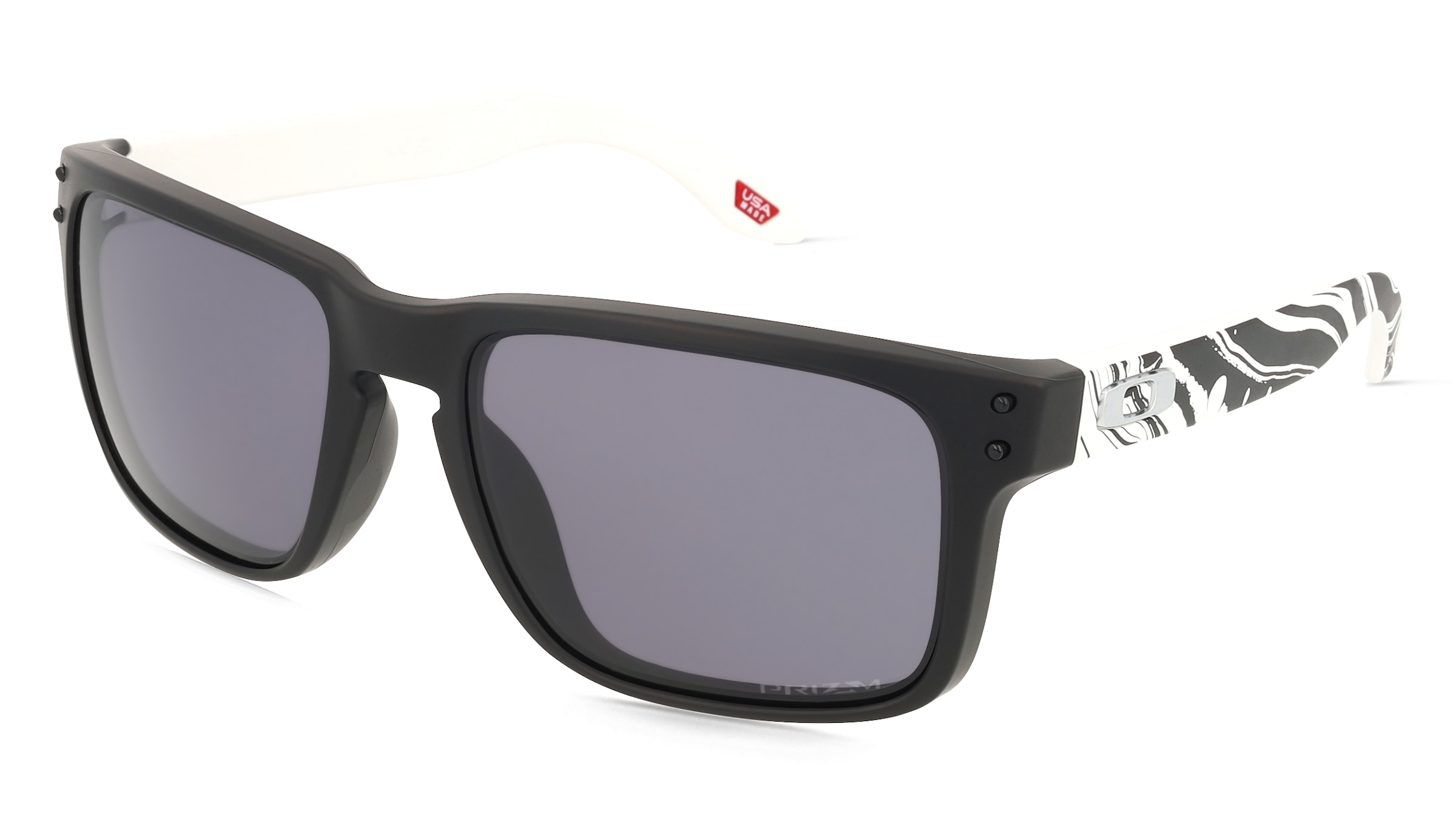 Oakley OO9102 HOLBROOK Herren-Sonnenbrille Vollrand Quadratisch Kunststoff-Gestell, Schwarz