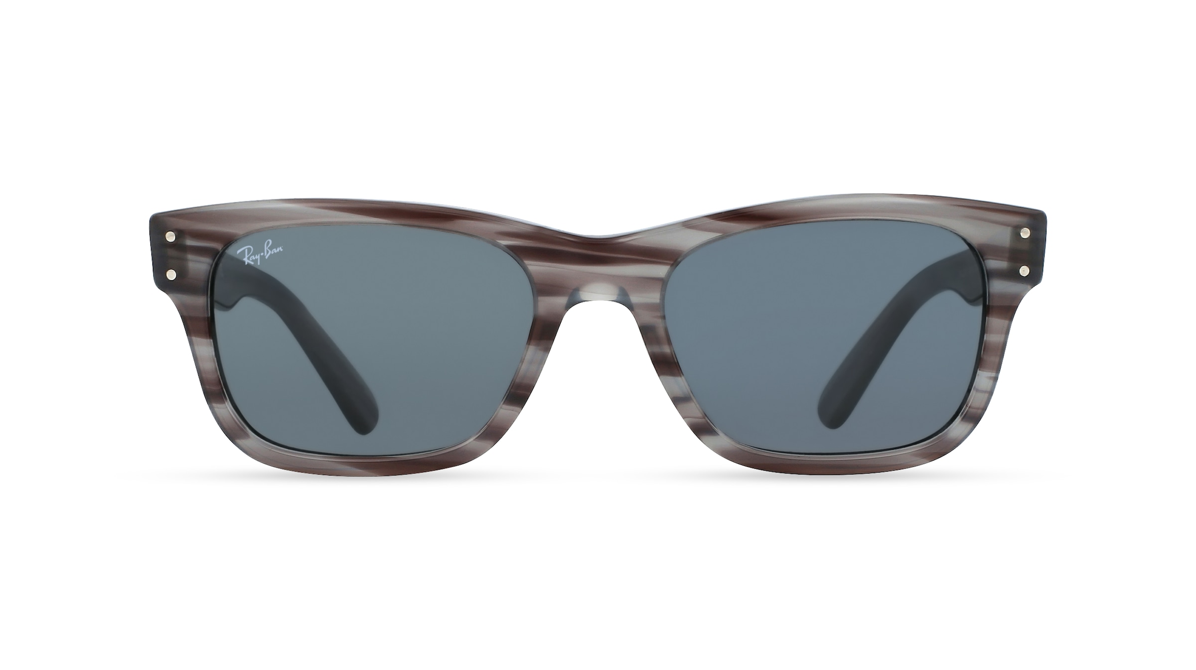 Ray-Ban RB 2283 MR BURBANK Herren-Sonnenbrille Vollrand Eckig Acetat-Gestell, grau