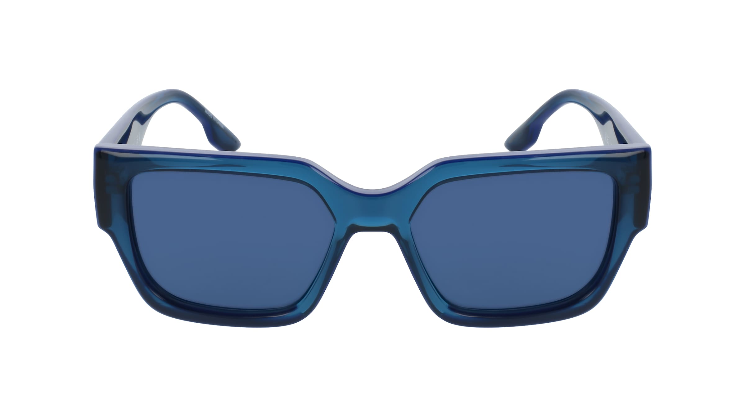 Karl Lagerfeld KL6142S Damen-Sonnenbrille Vollrand Eckig TR90-Gestell, blau