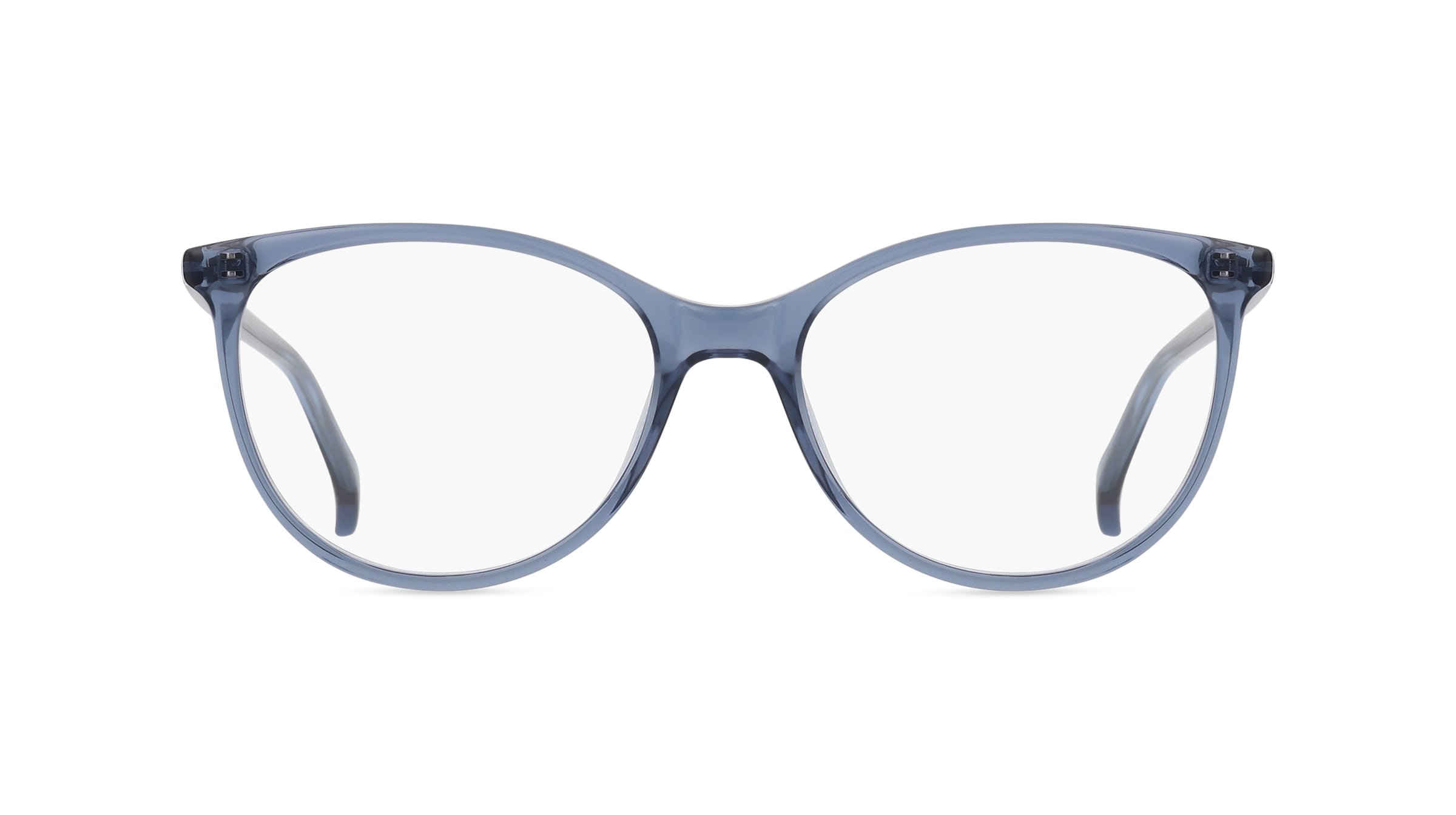 Fielmann ABC 070 CL Damen-Brille inkl. Gläser Vollrand Butterfly Acetat-Gestell 51/16/140, blau