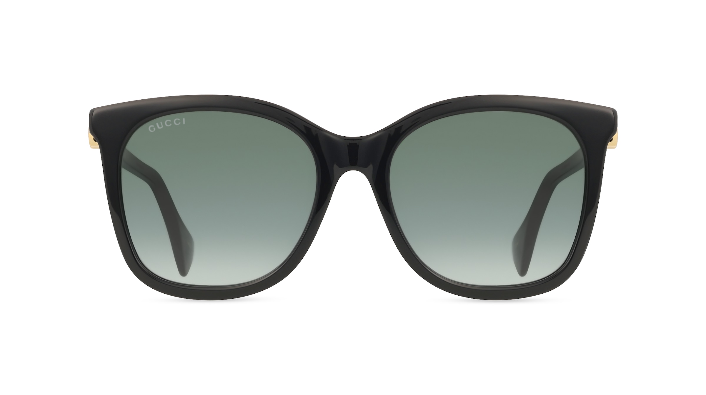 Gucci GG 1071 S Damen-Sonnenbrille Vollrand Eckig Acetat-Gestell, schwarz