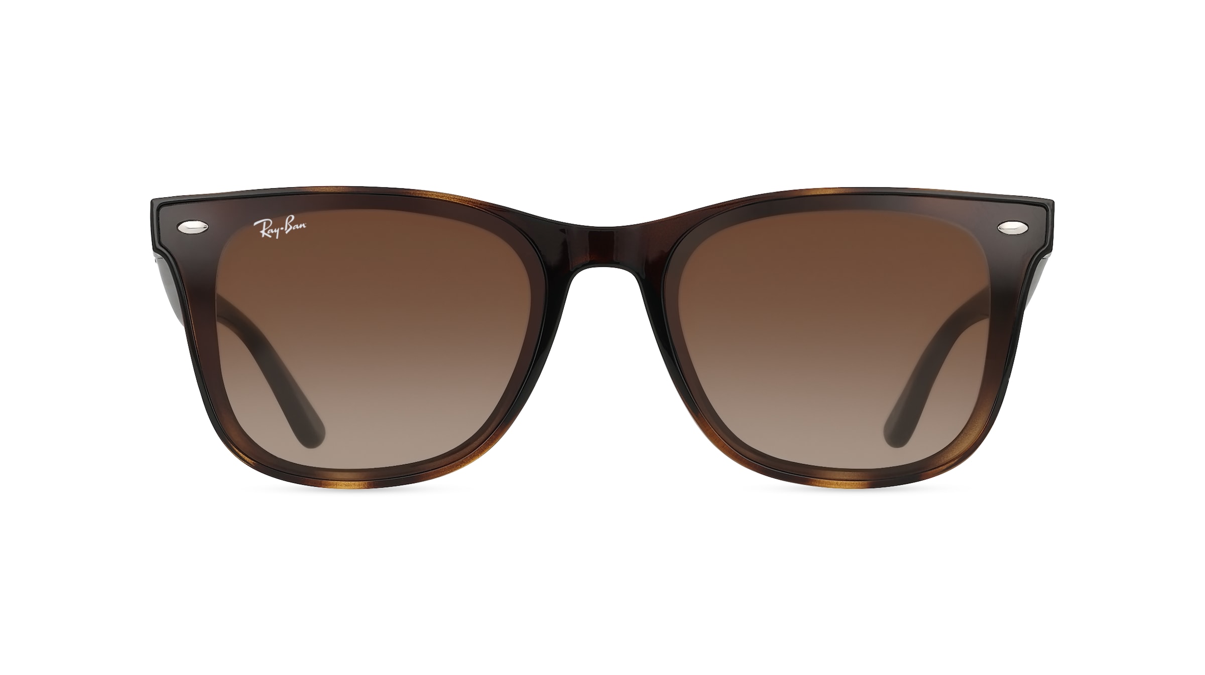 Ray-Ban RB4420 Unisex-Sonnenbrille Vollrand Eckig Kunststoff-Gestell, braun