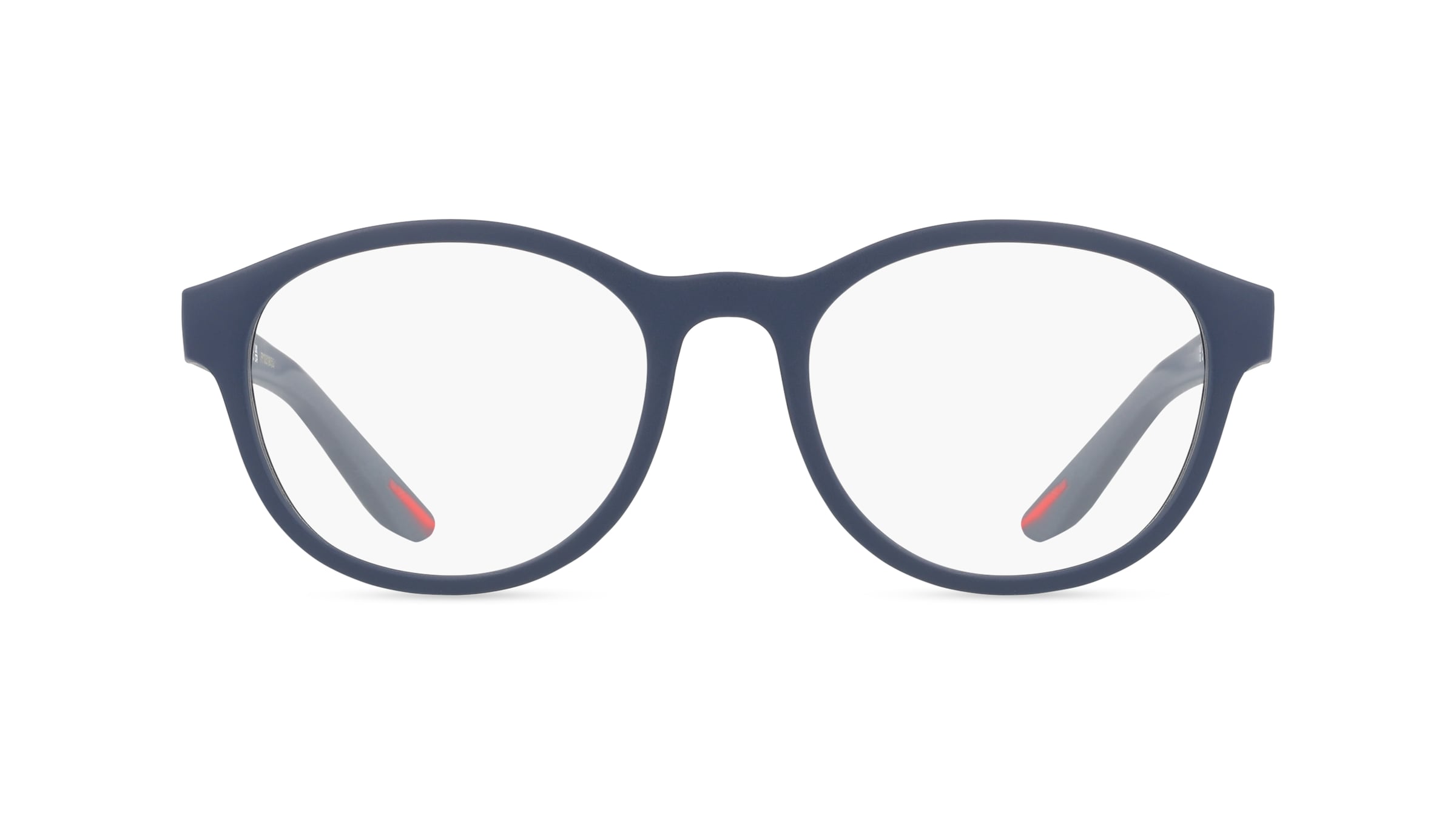 Prada Linea Rossa PS07PV Herren-Brille inkl. Gläser Vollrand Panto Kunststoff-Gestell 53mm/20mm/145mm, blau