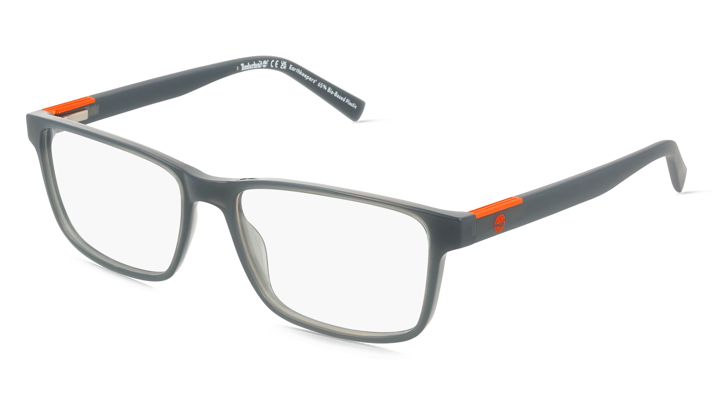 Timberland TB1797 Herren-Brille inkl. Gläser Vollrand Eckig Acetat-Gestell 55/16/145, Schwarz