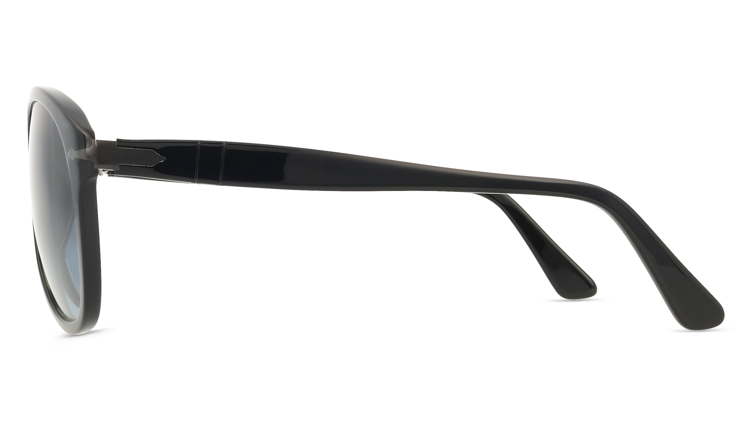 Thumbnail - Persol 0PO0649NE Unisex-Sonnenbrille Vollrand Pilot Acetat-Gestell, Schwarz