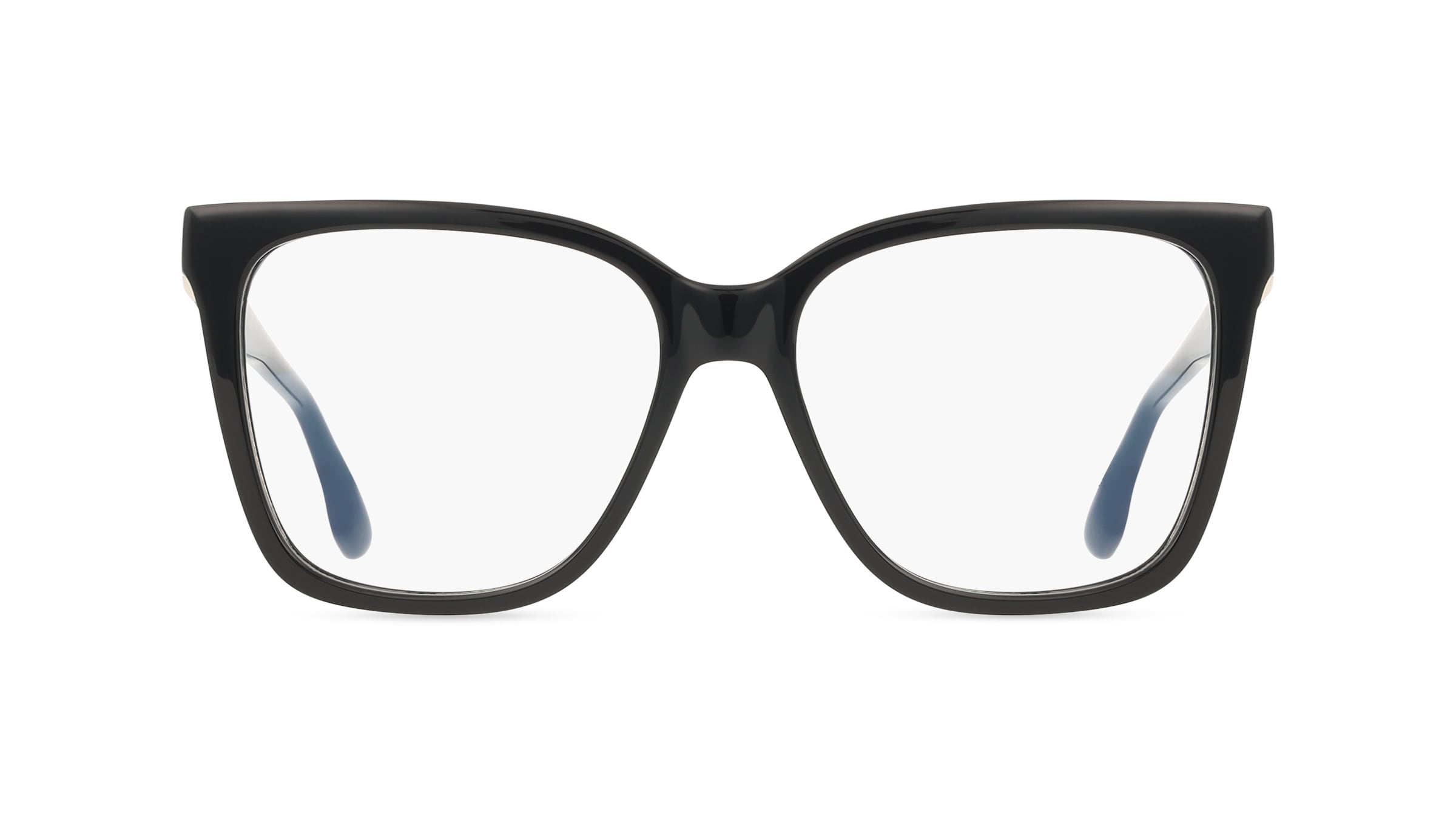 Victoria Beckham VB2680 Damen-Brille inkl. Gläser Vollrand Quadratisch Acetat-Gestell 53/15/140, Schwarz