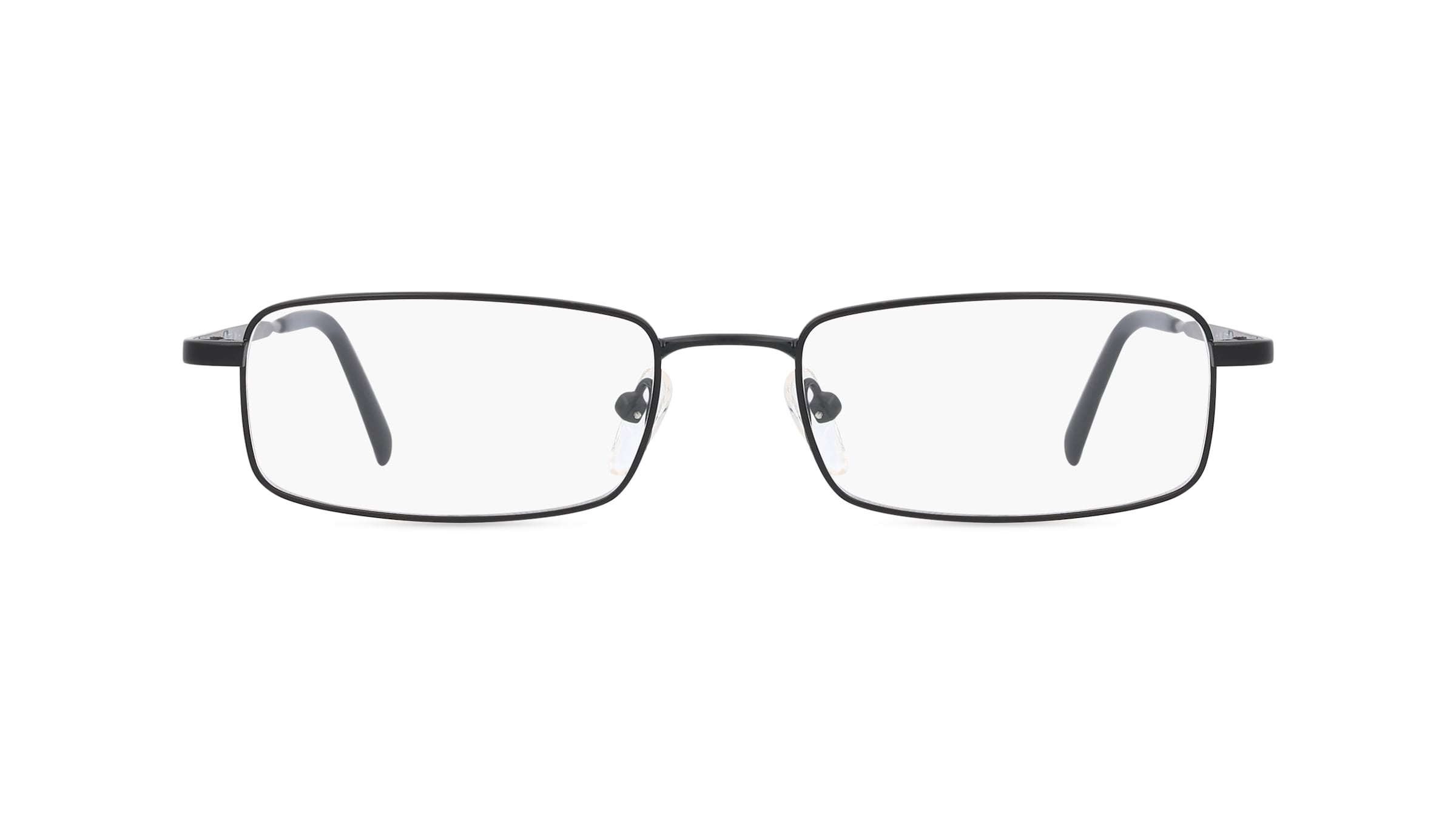 Fielmann MC 232 FA Unisex-Brille inkl. Gläser Vollrand Eckig Metall-Gestell 52mm/18mm/140mm, schwarz