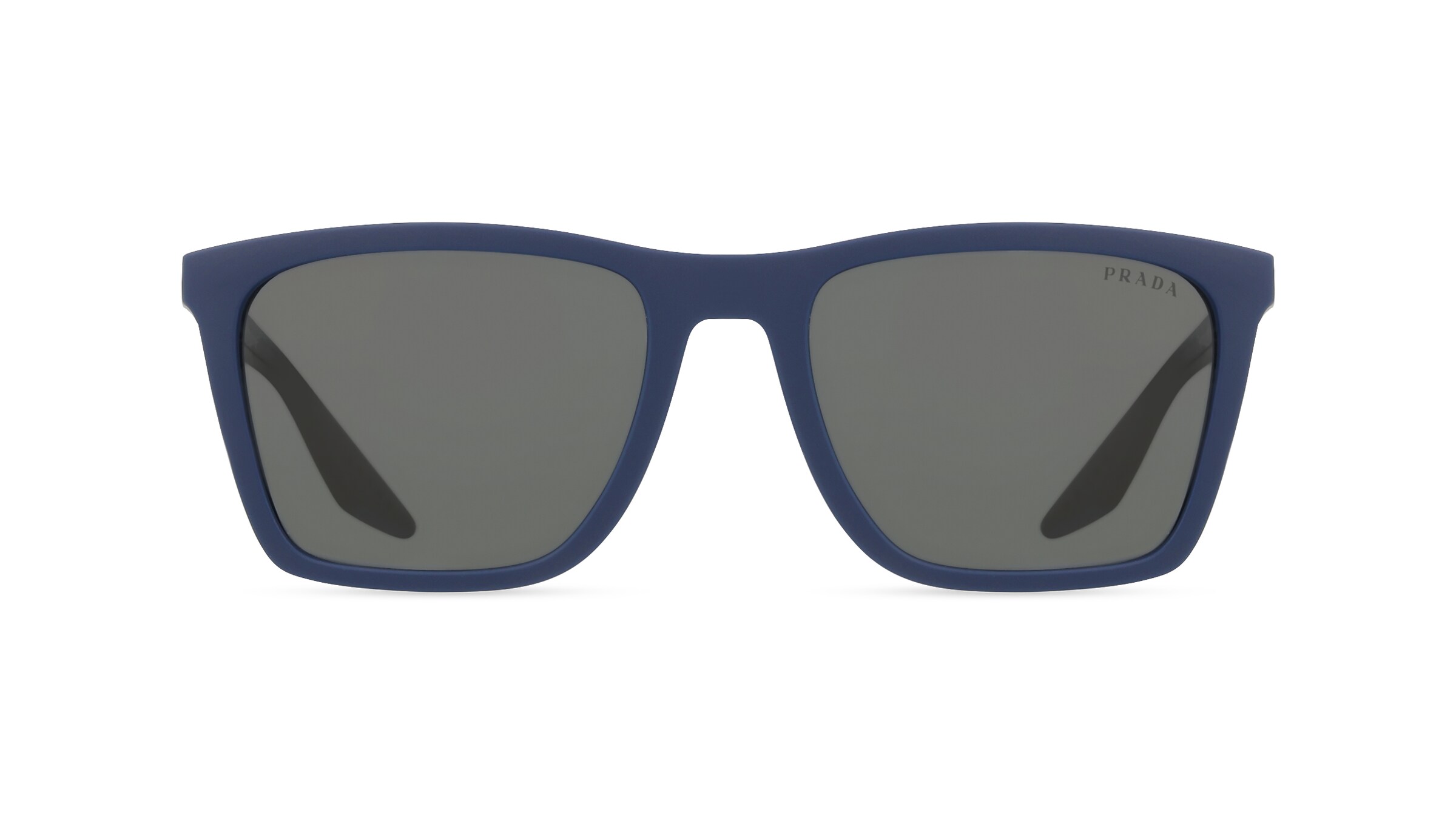 Prada Linea Rossa 0PS B08S Herren-Sonnenbrille Vollrand Pilot Kunststoff-Gestell, blau
