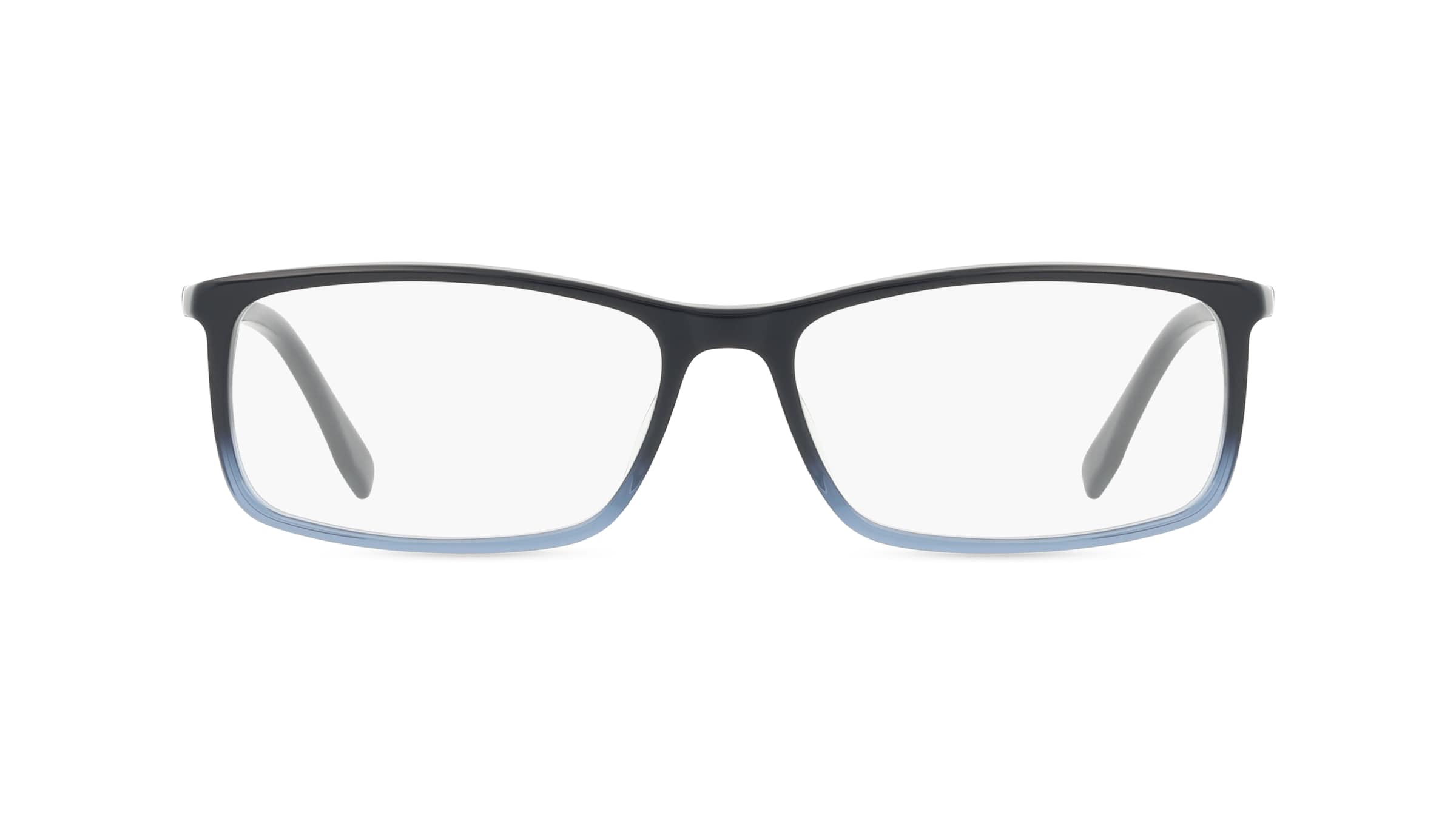Boss 0680/IT Herren-Brille inkl. Gläser Vollrand Quadratisch Acetat-Gestell 55/16/145, blau