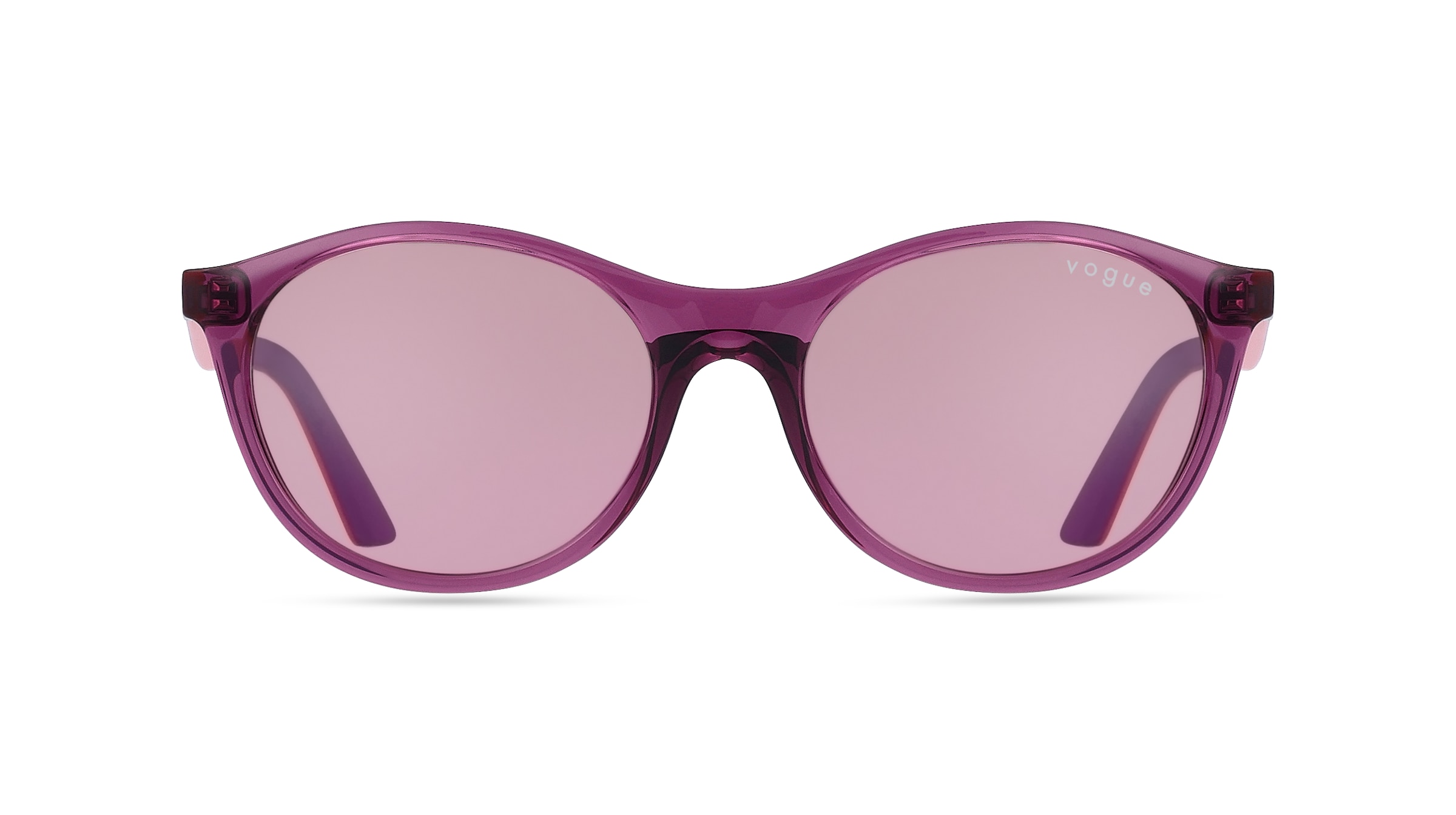 Vogue eyewear VJ2015 Jugend-Sonnenbrille Vollrand Oval Kunststoff-Gestell, lila